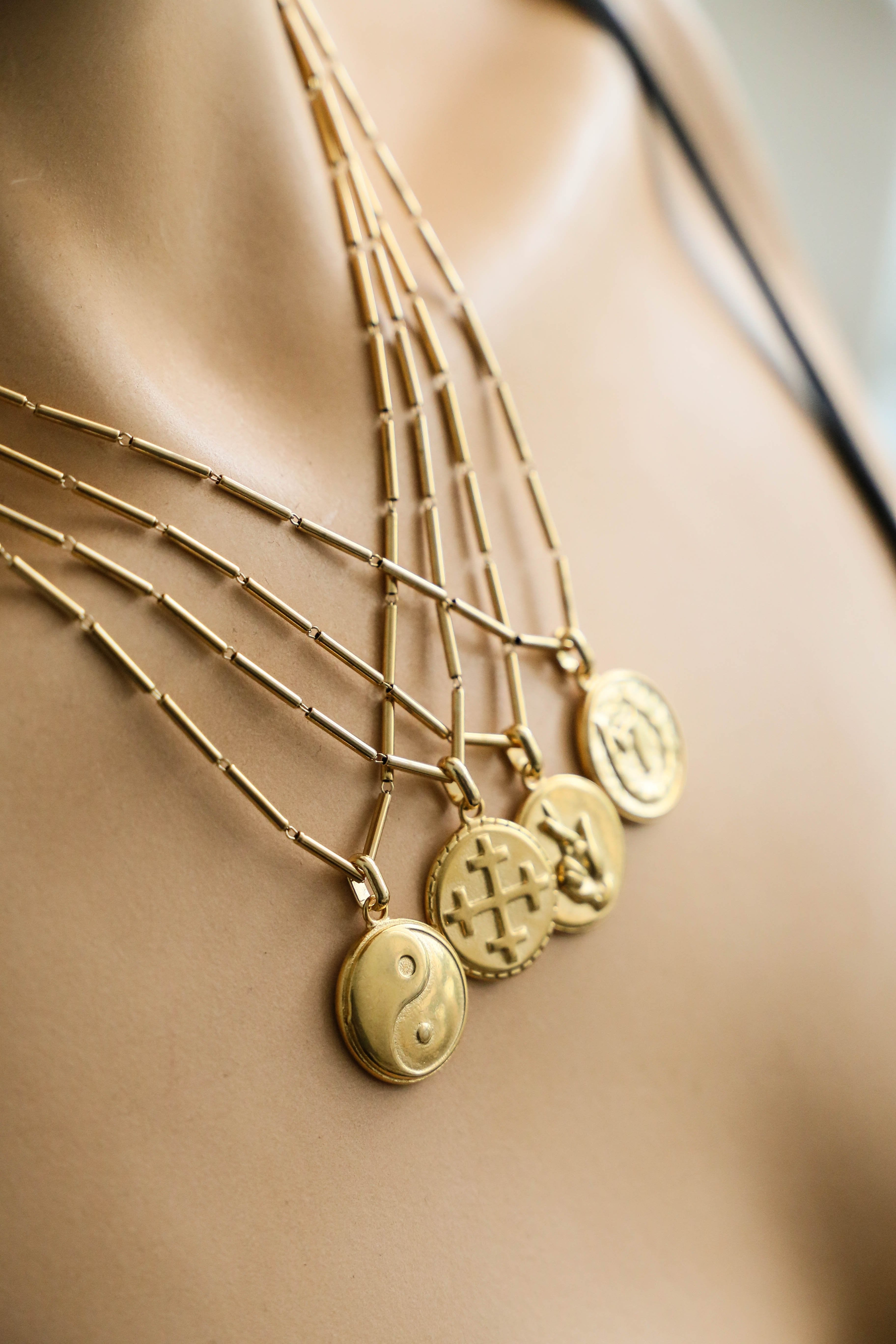 'Lucky Me' Necklace - Boutique Minimaliste has waterproof, durable, elegant and vintage inspired jewelry