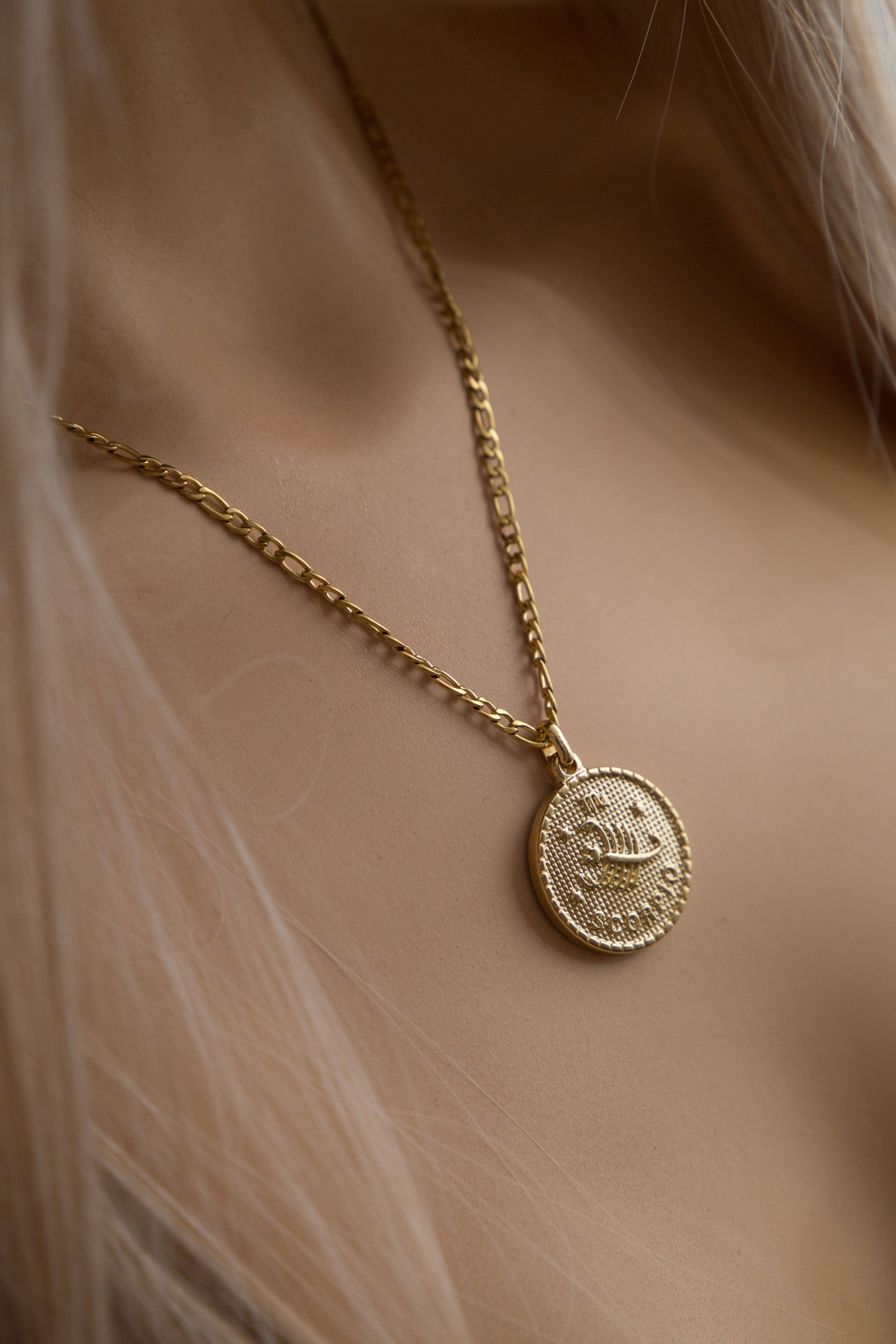 Zodiac Necklace - Boutique Minimaliste has waterproof, durable, elegant and vintage inspired jewelry