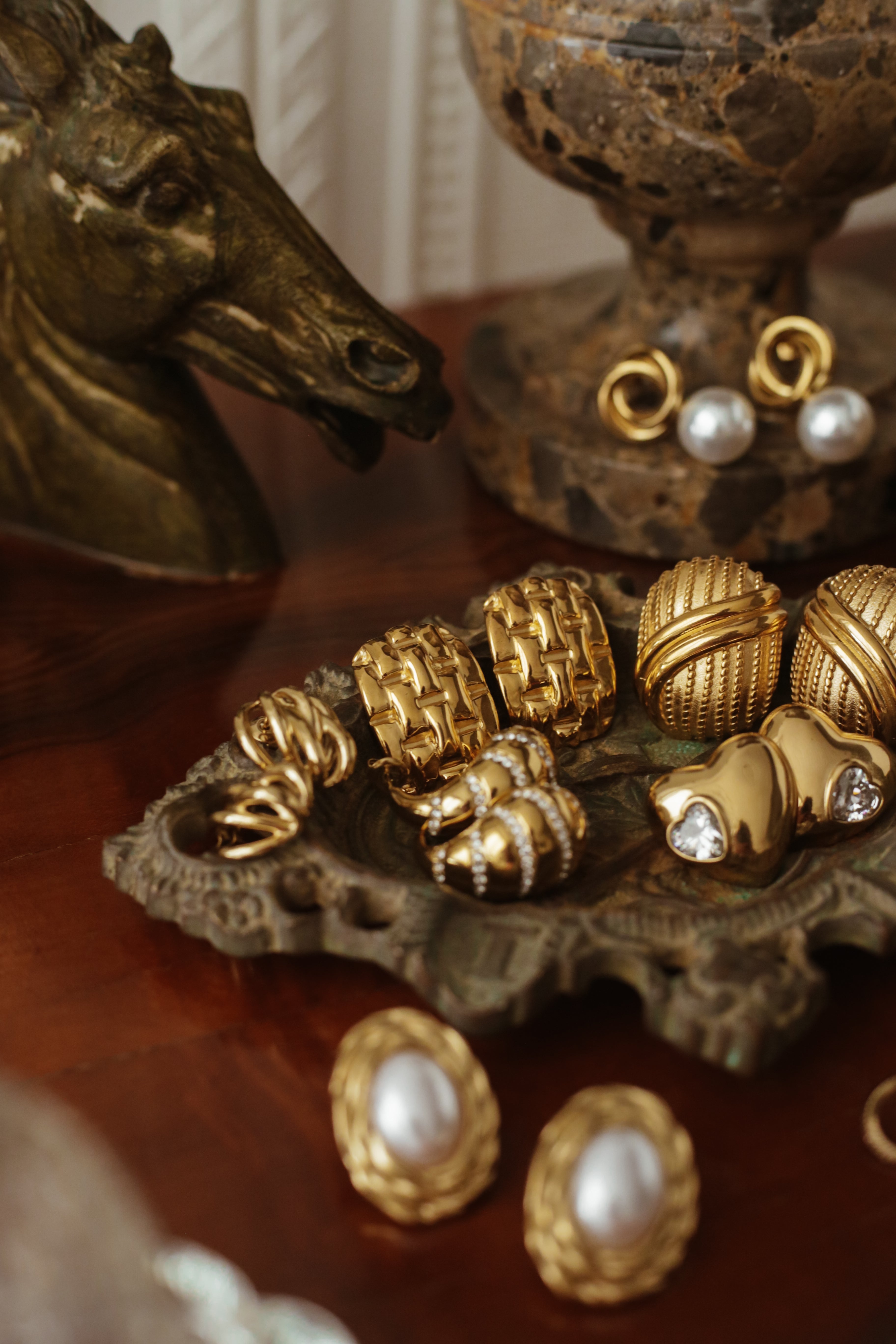 Statement Earrings Drop - Boutique Minimaliste