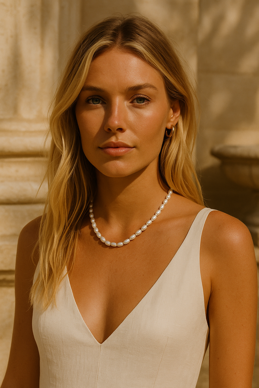 Jacey Classic Pearl Necklace