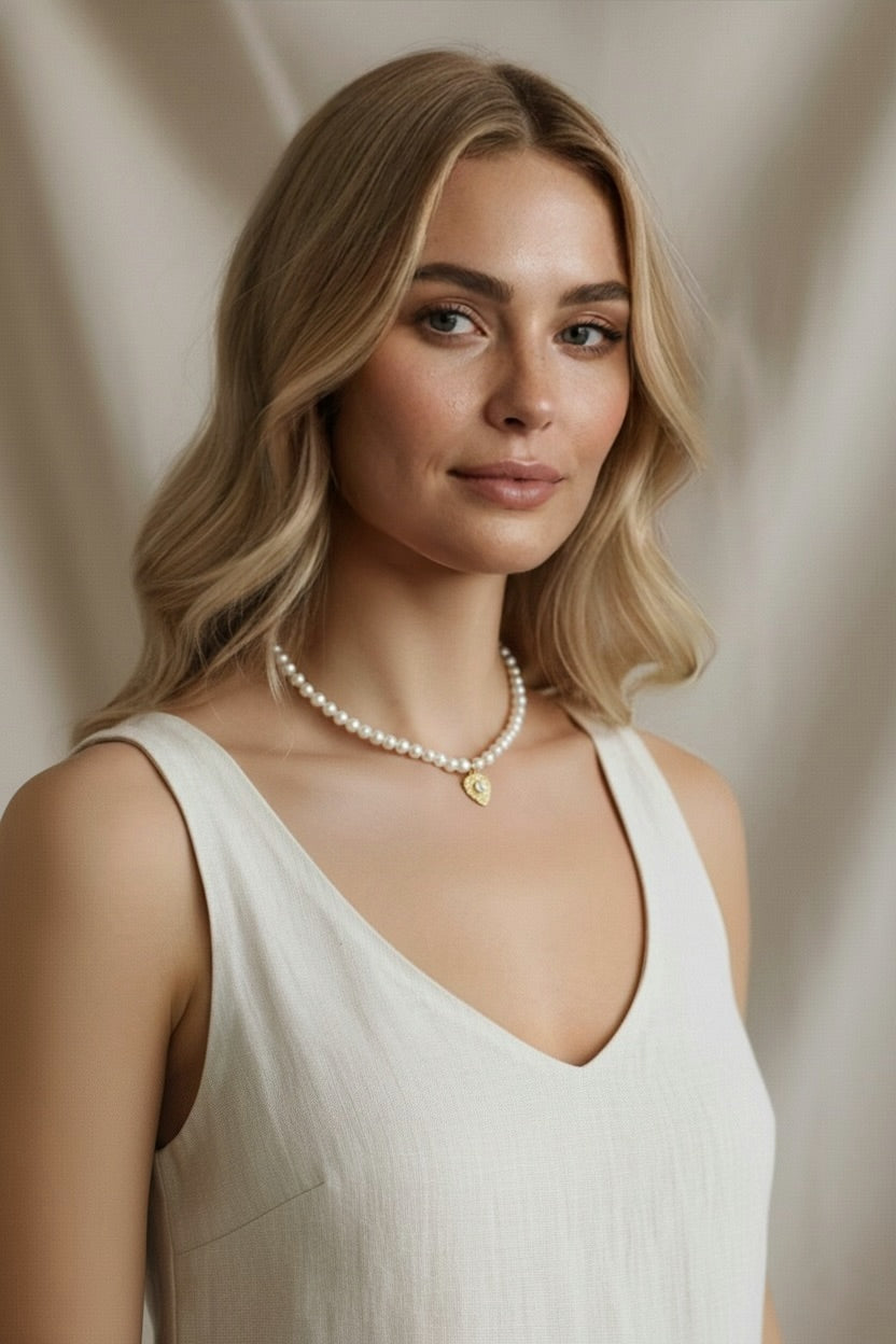 Marguerite Pearl Necklace