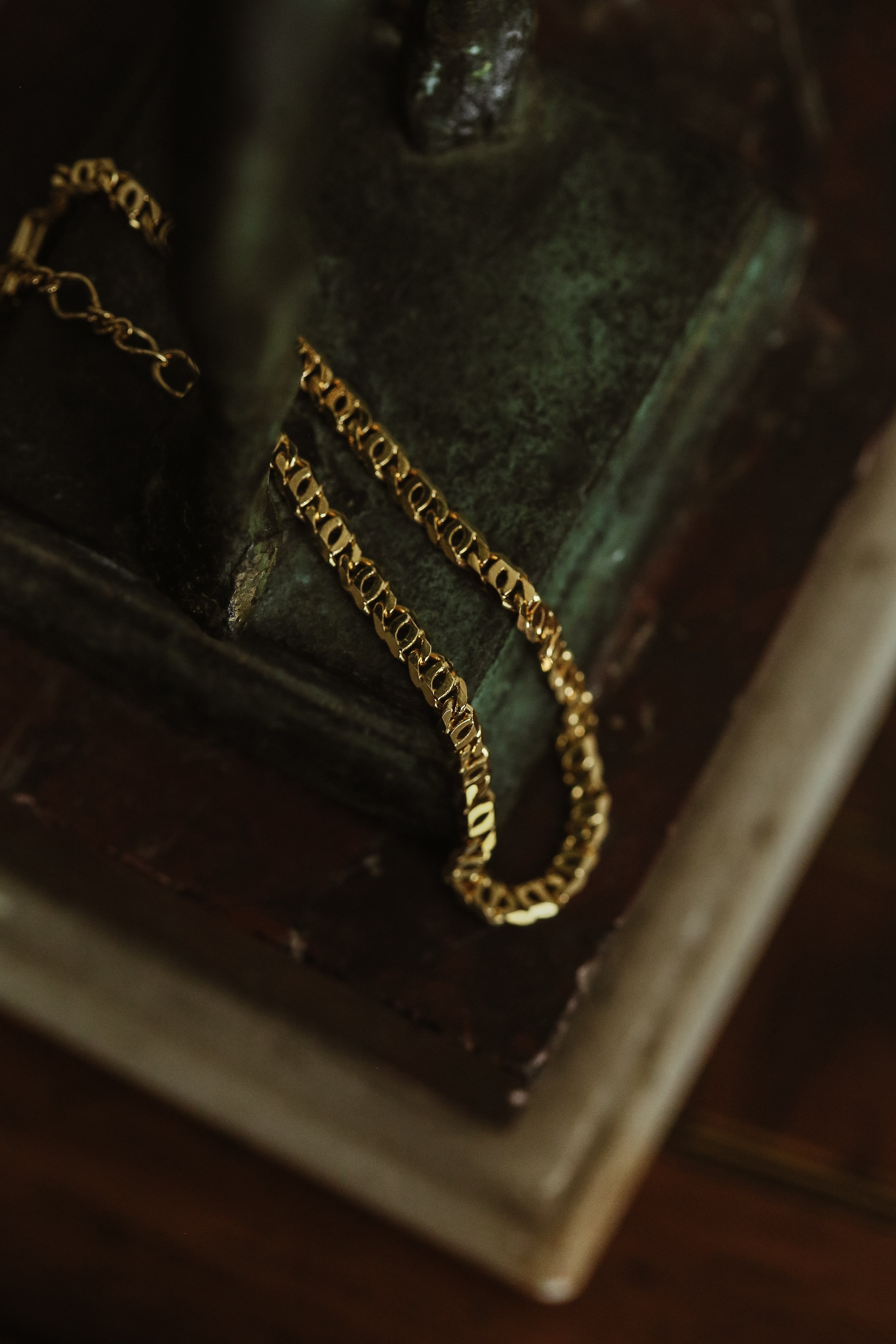 Claudette (Vintage) Chain bracelet