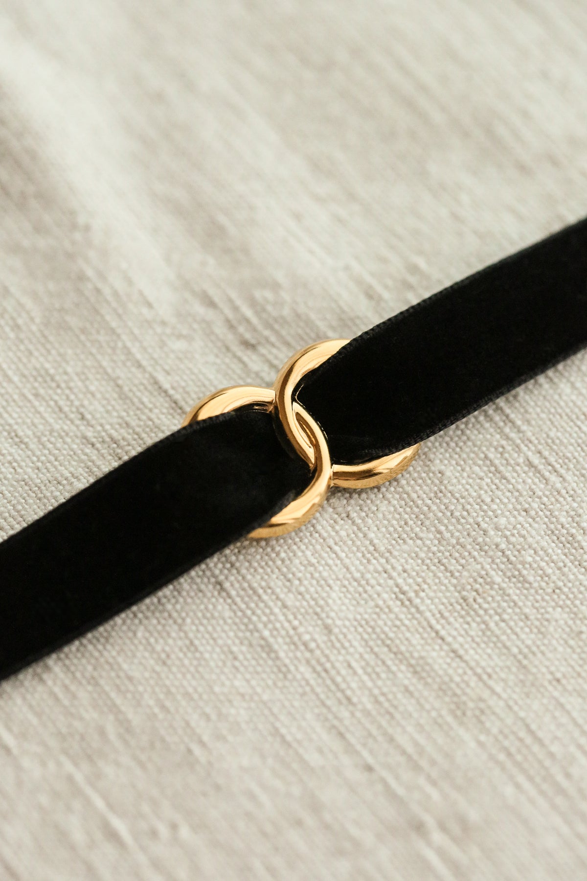 ras-de-cou vintage en velours