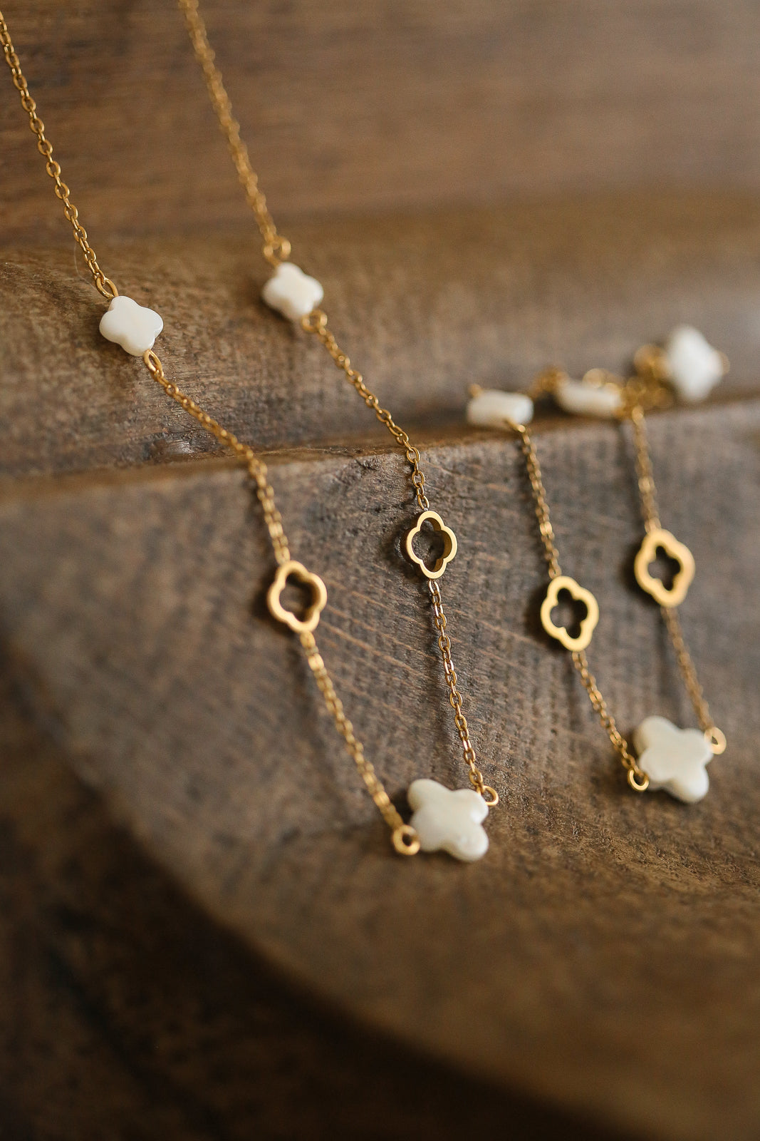 Camille Quatrefoil Necklace