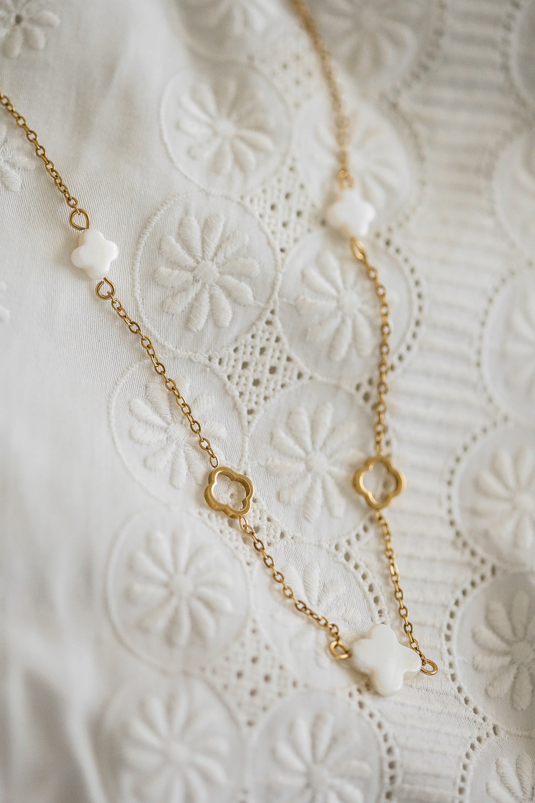 Camille Quatrefoil Necklace