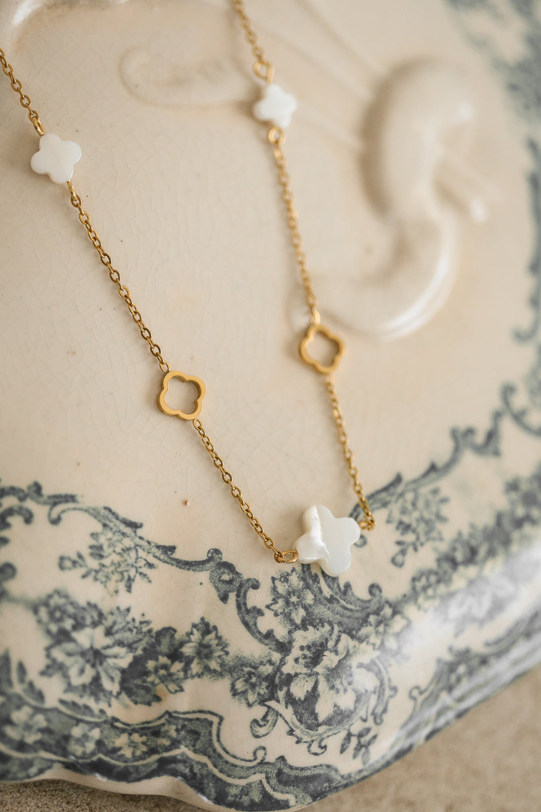 Camille Quatrefoil Necklace