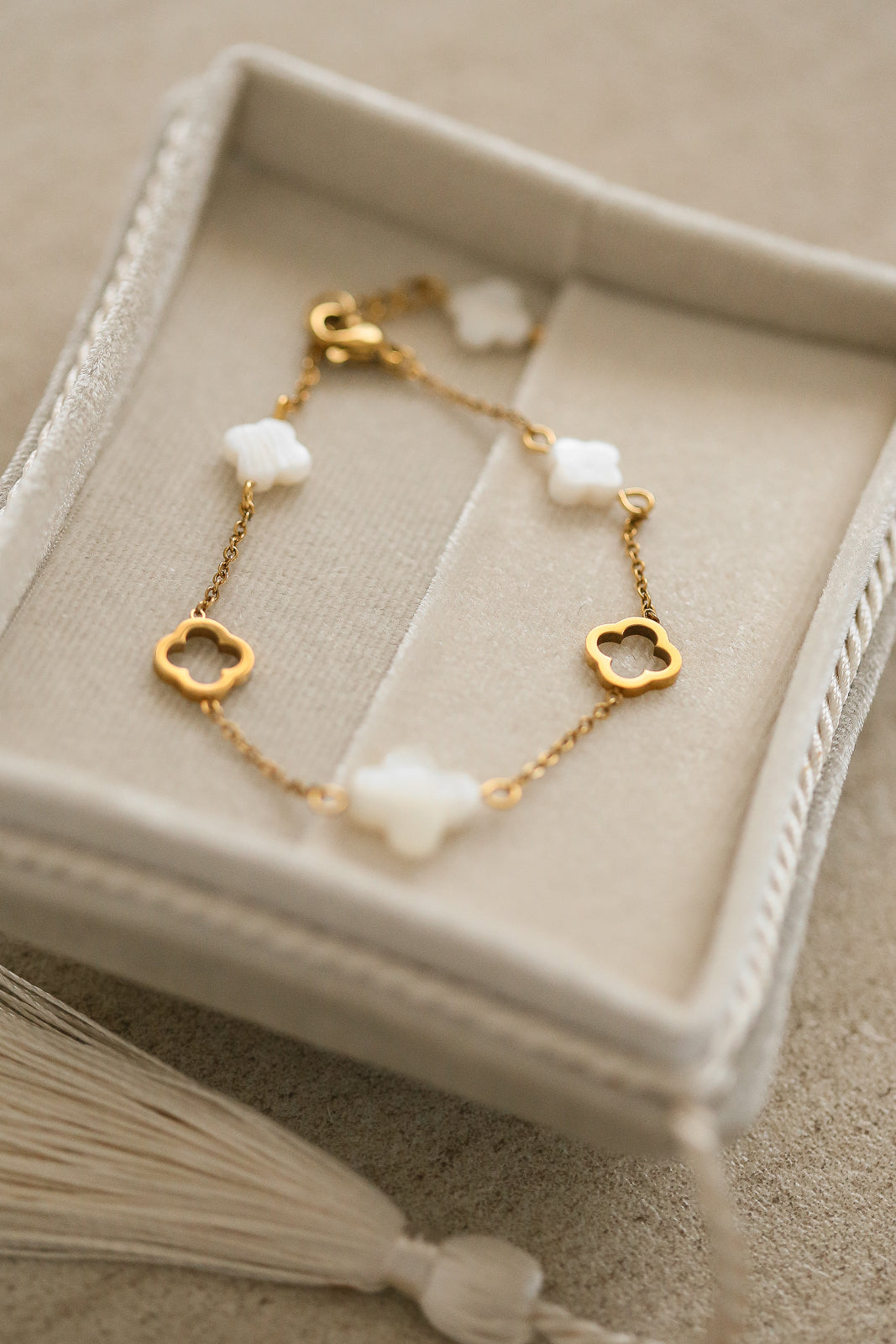 Camille Quatrefoil Bracelet