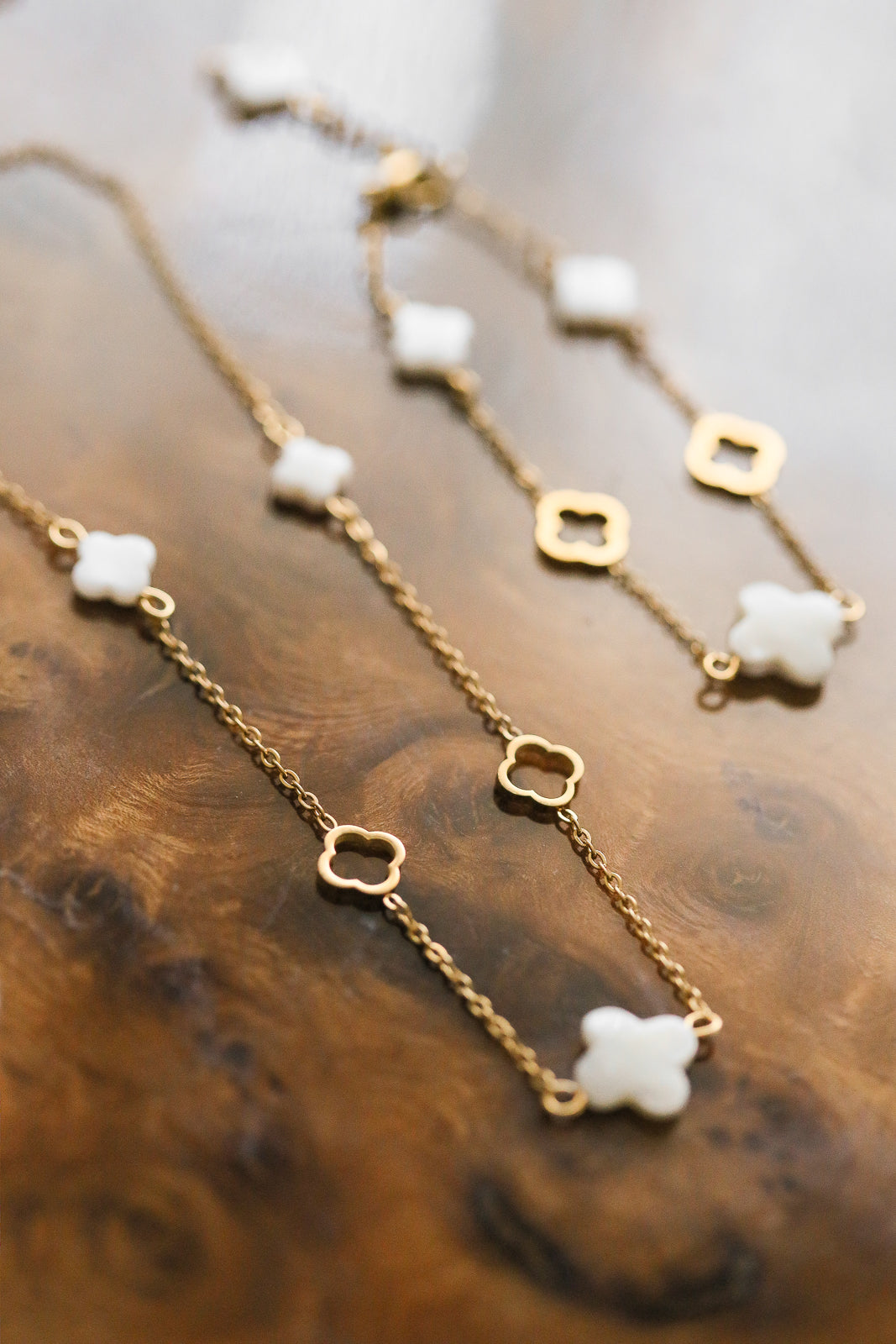 Camille Quatrefoil Necklace