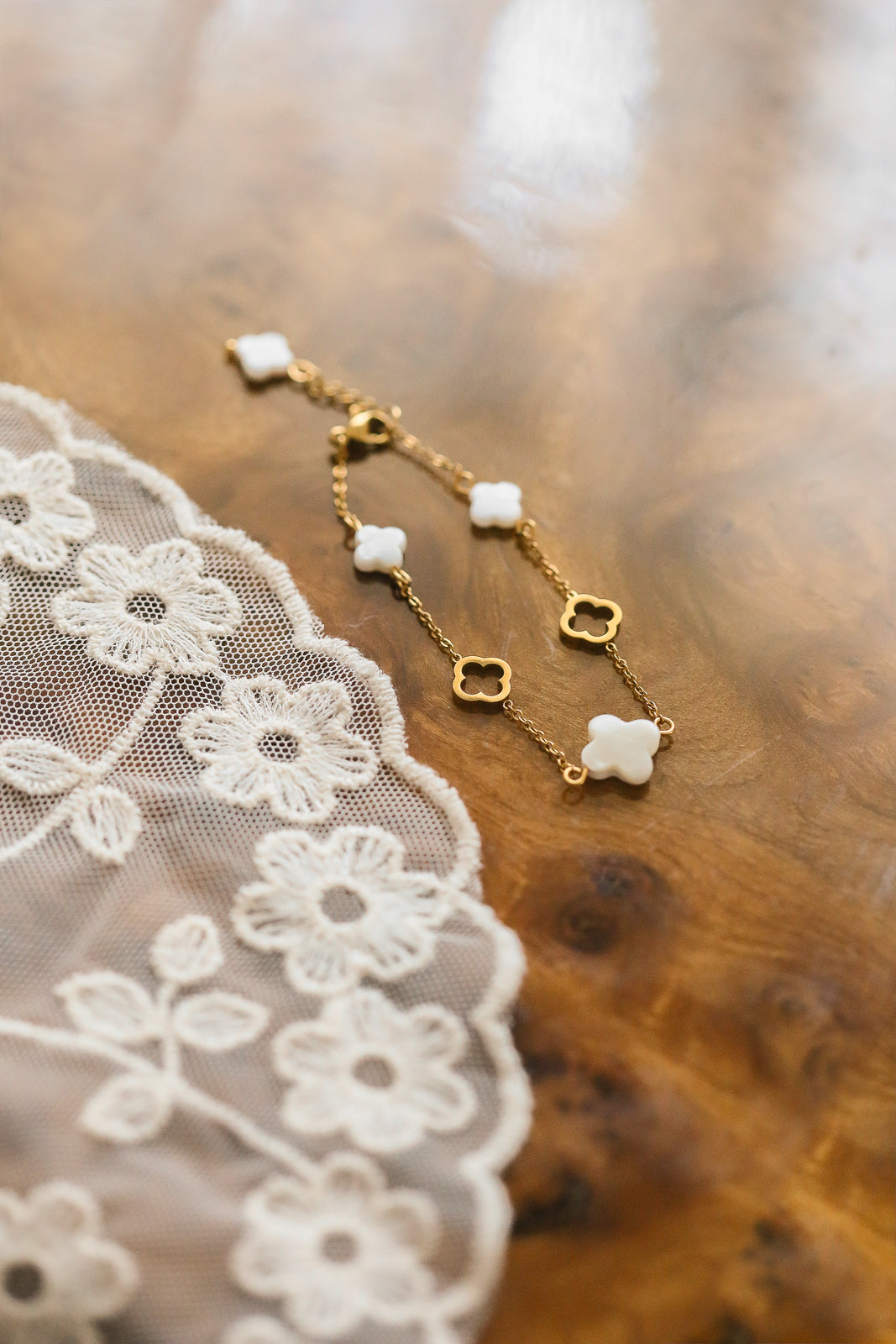 Camille Quatrefoil Bracelet