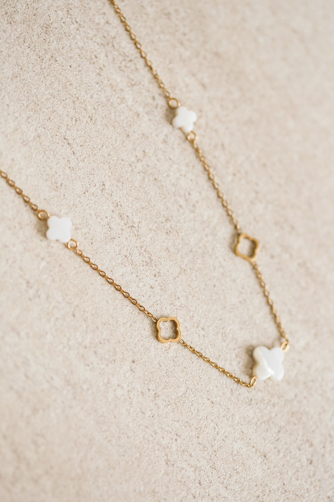 Camille Quatrefoil Necklace