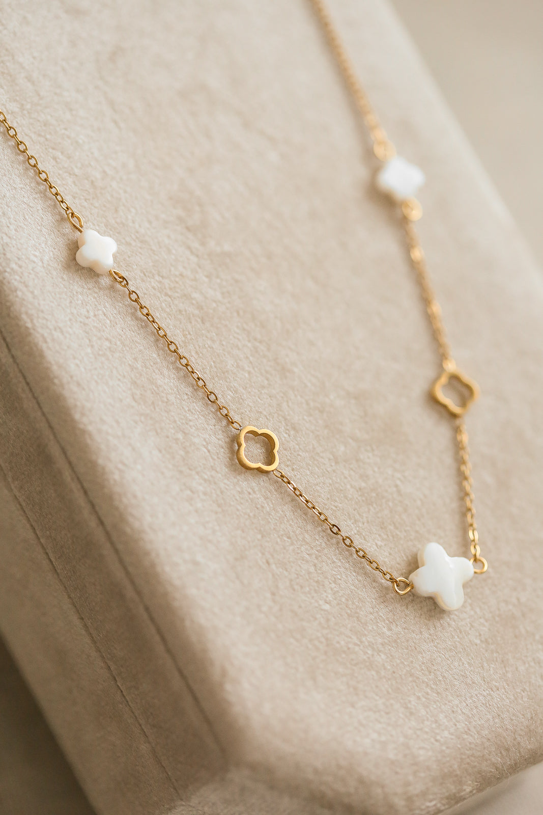 Camille Quatrefoil Necklace