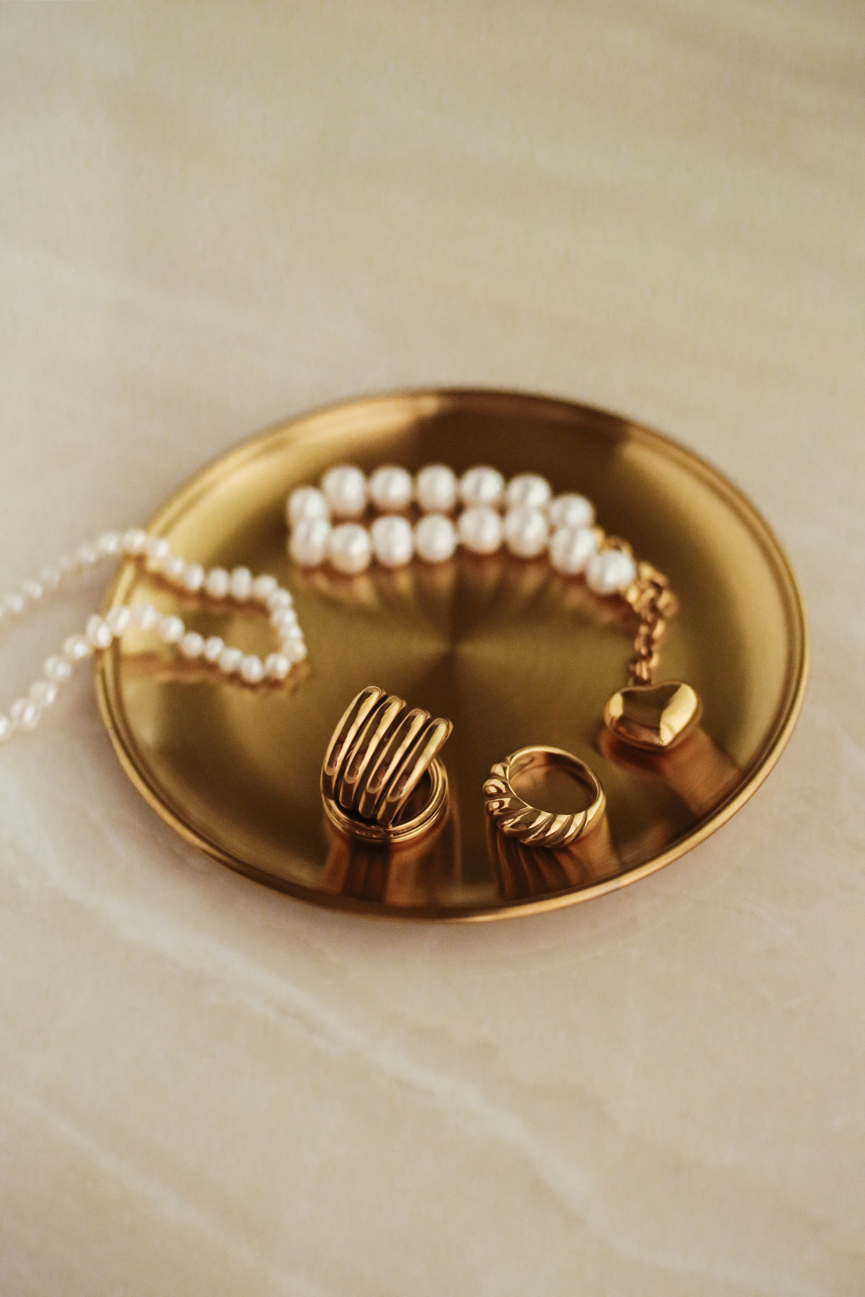Trinket Dish - Gold