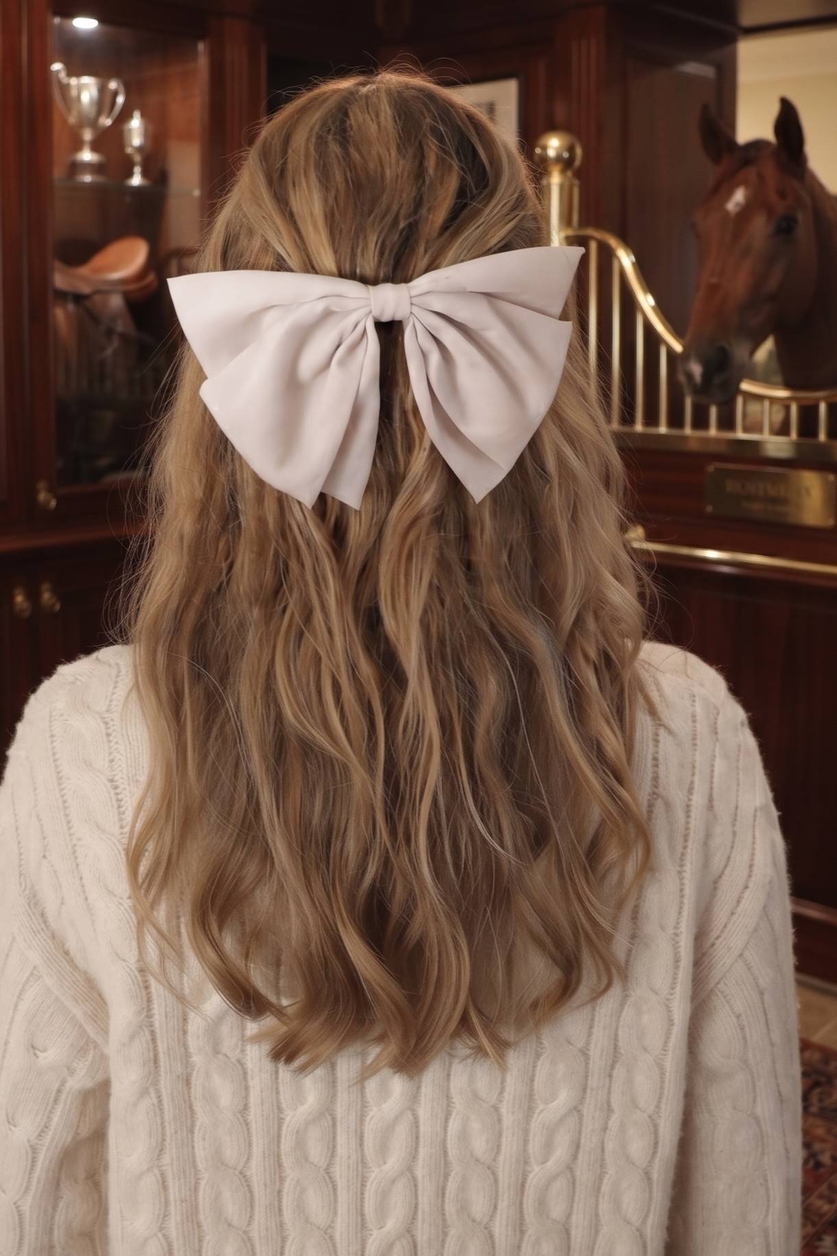 Clementine Bow Barrette