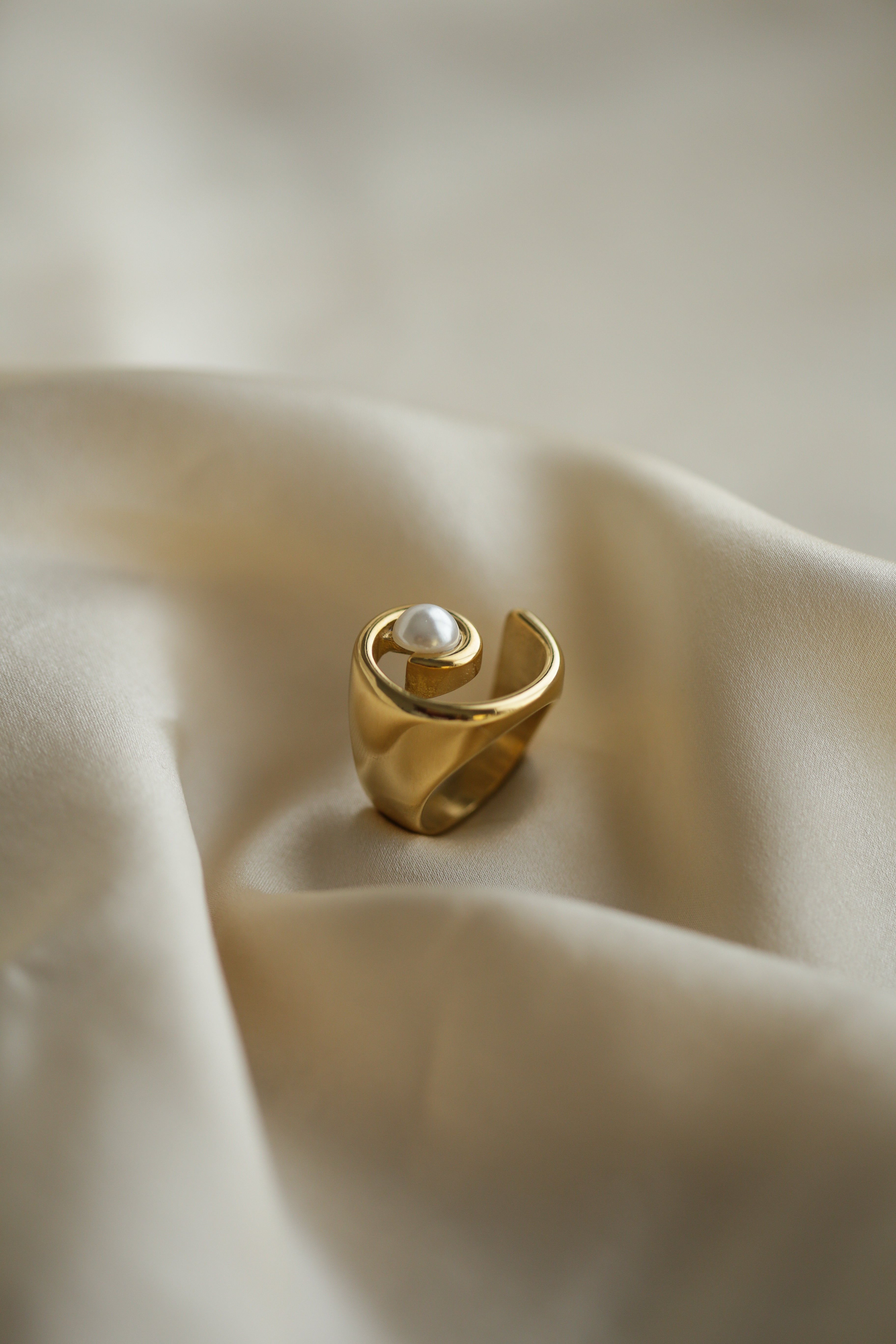 Nautilus Shell Ring