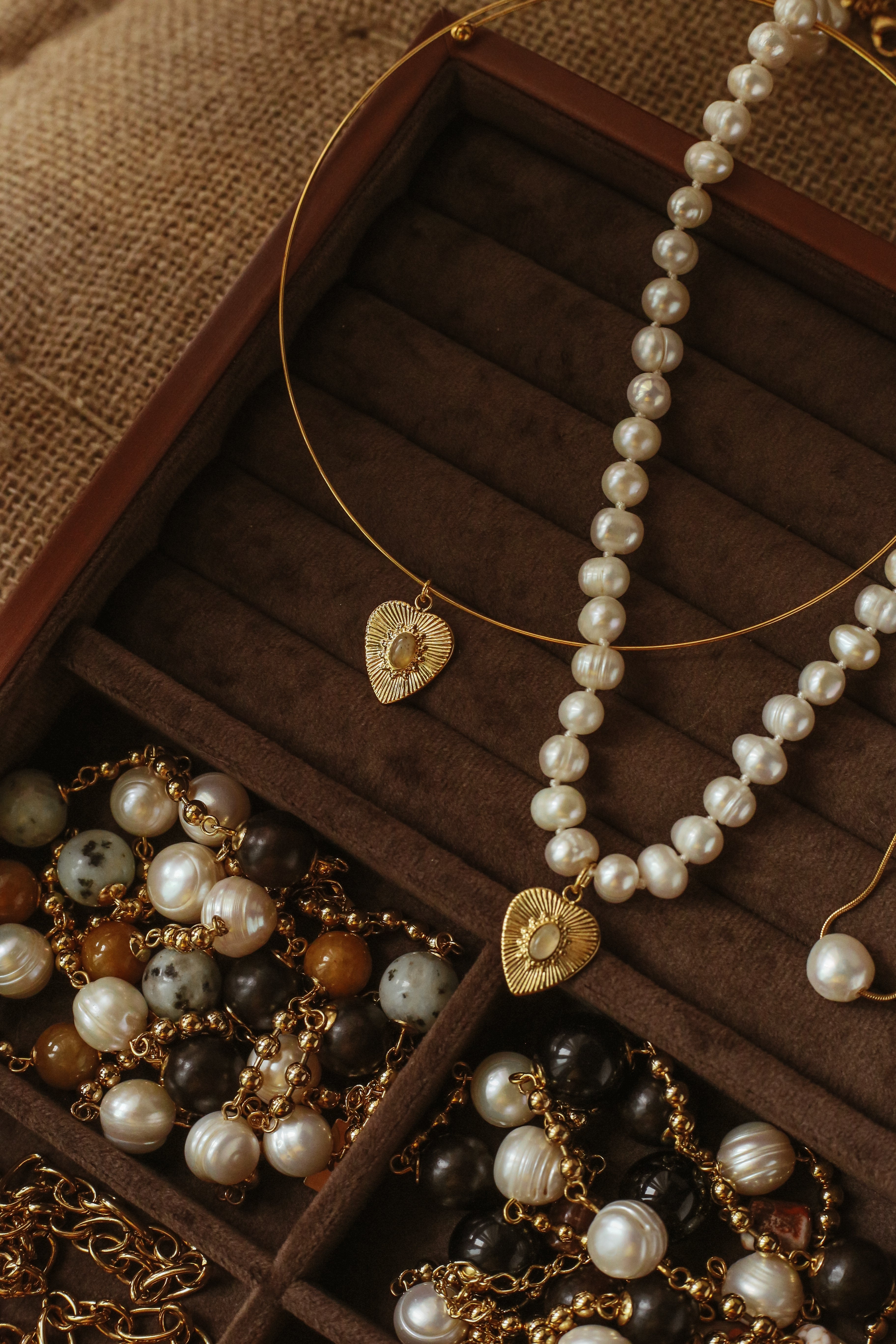 Marguerite Pearl Necklace