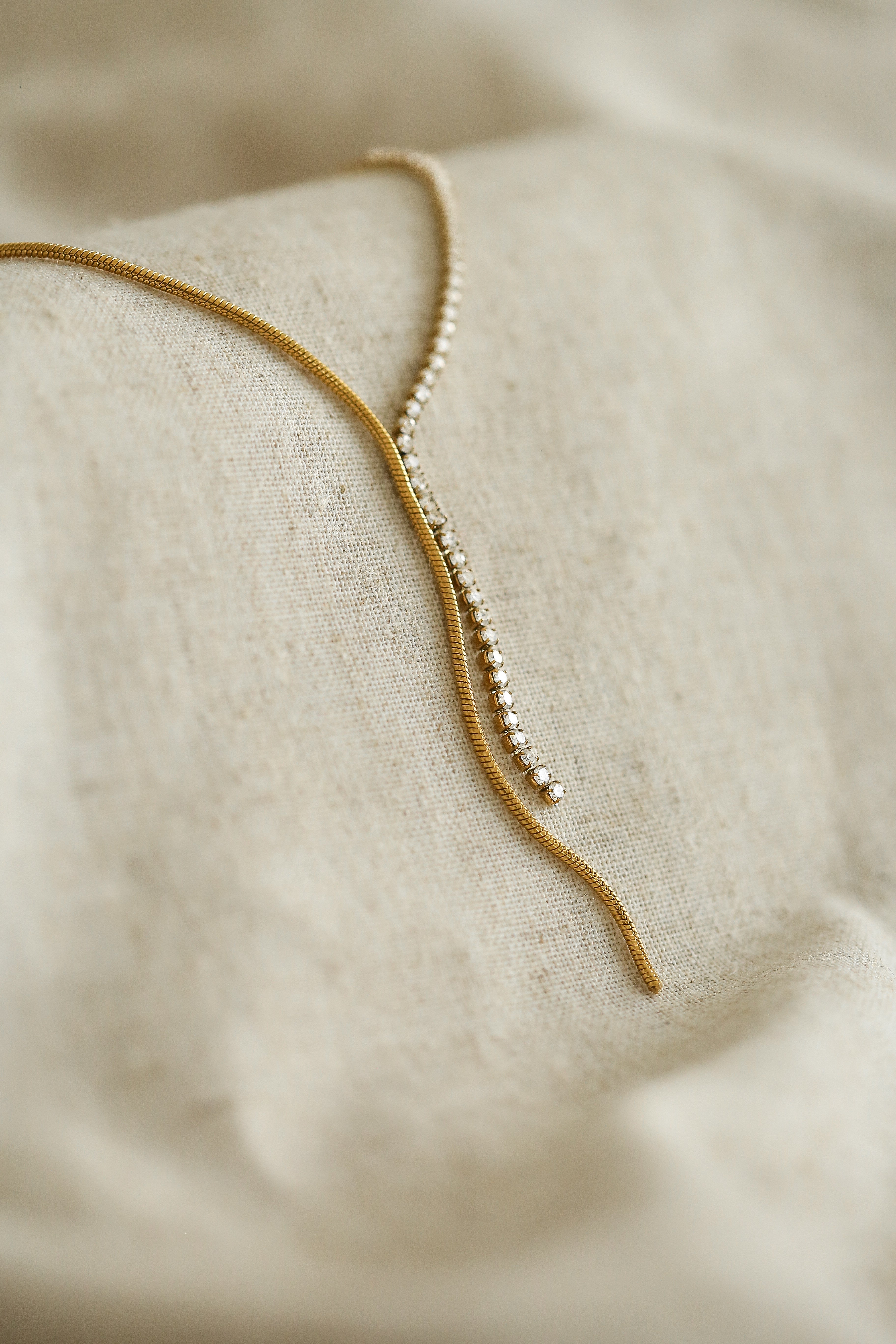 Delphine Lariat Necklace