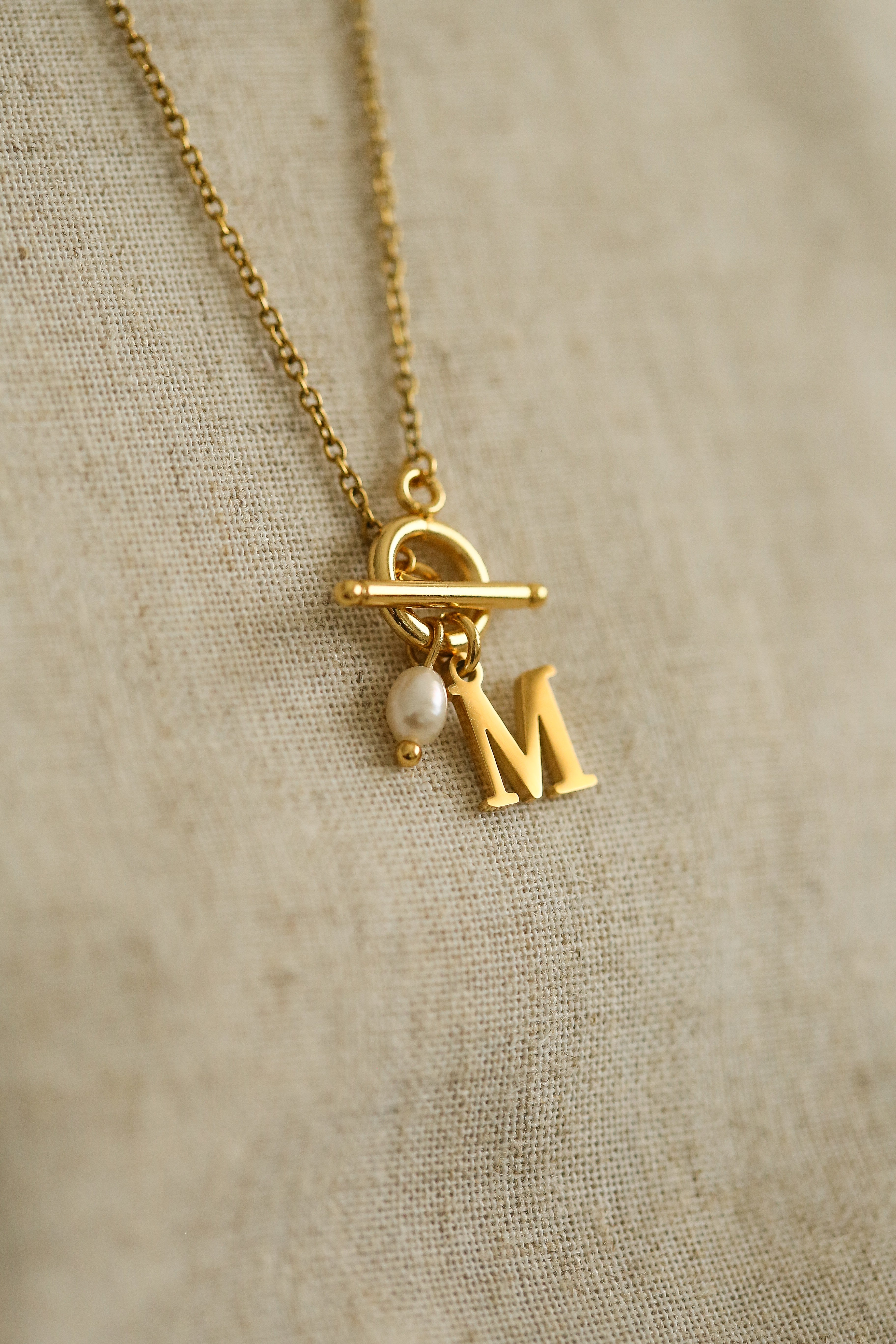 Amandine Initial Necklace