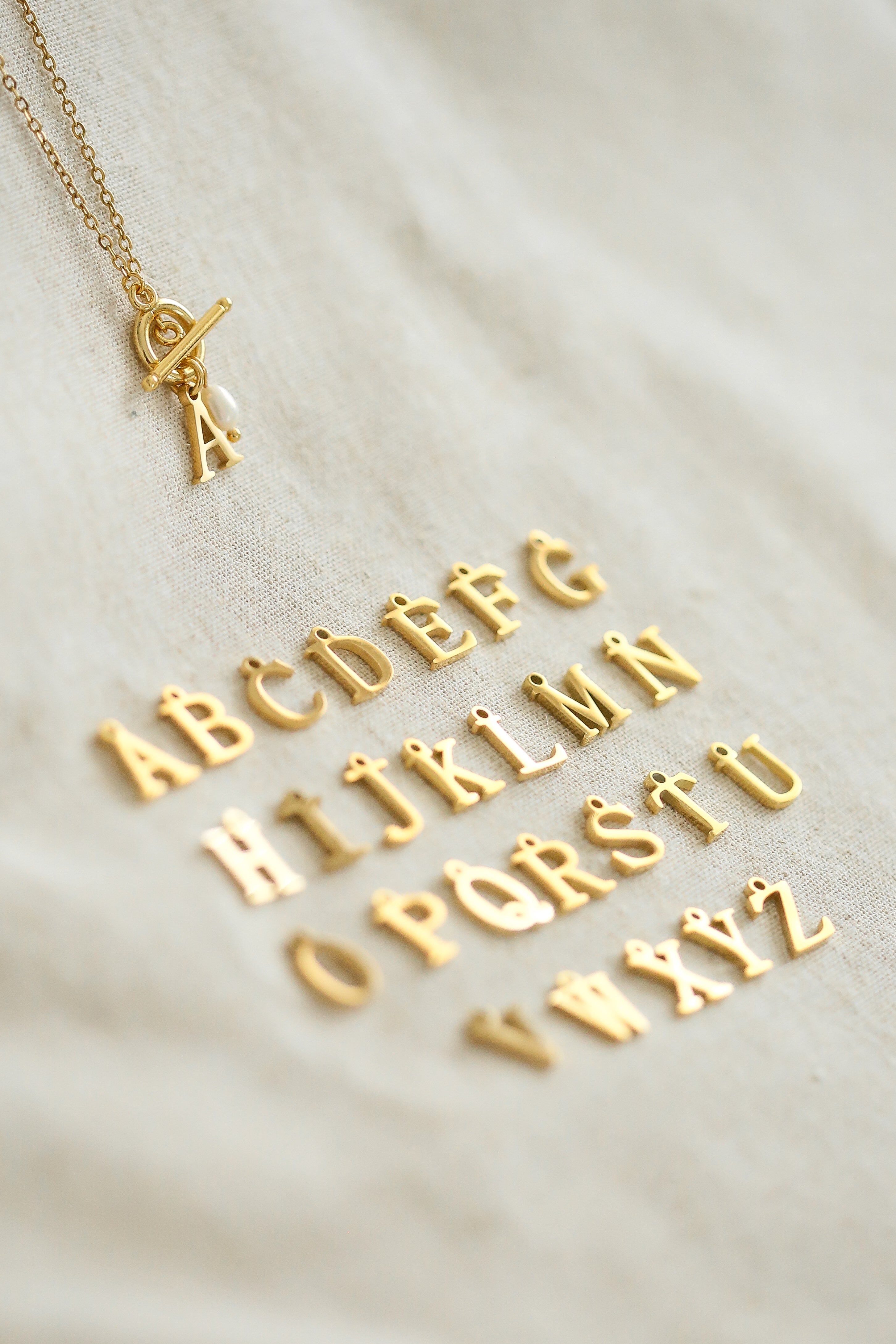 Amandine Initial Necklace