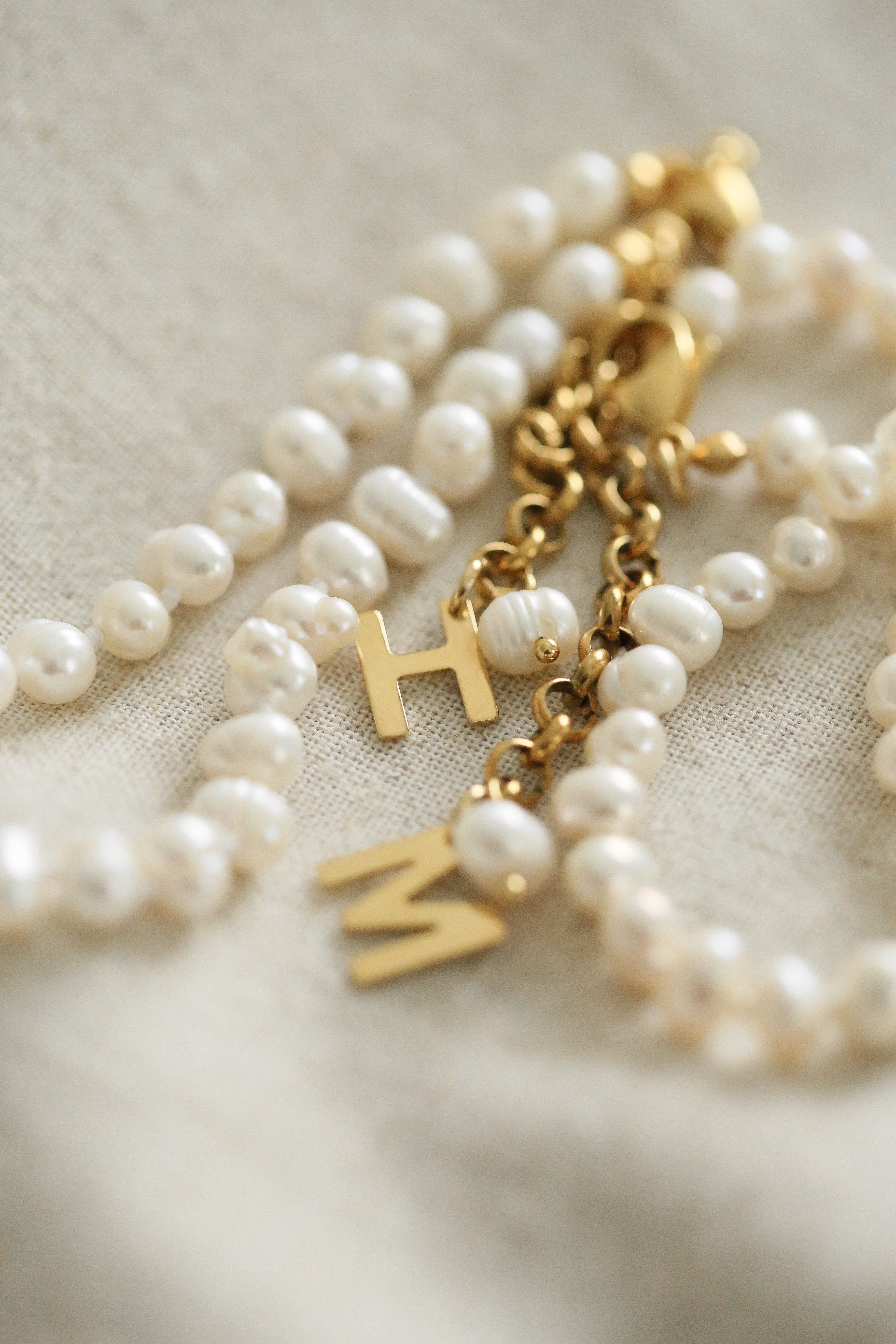 Margot Initial Anklet