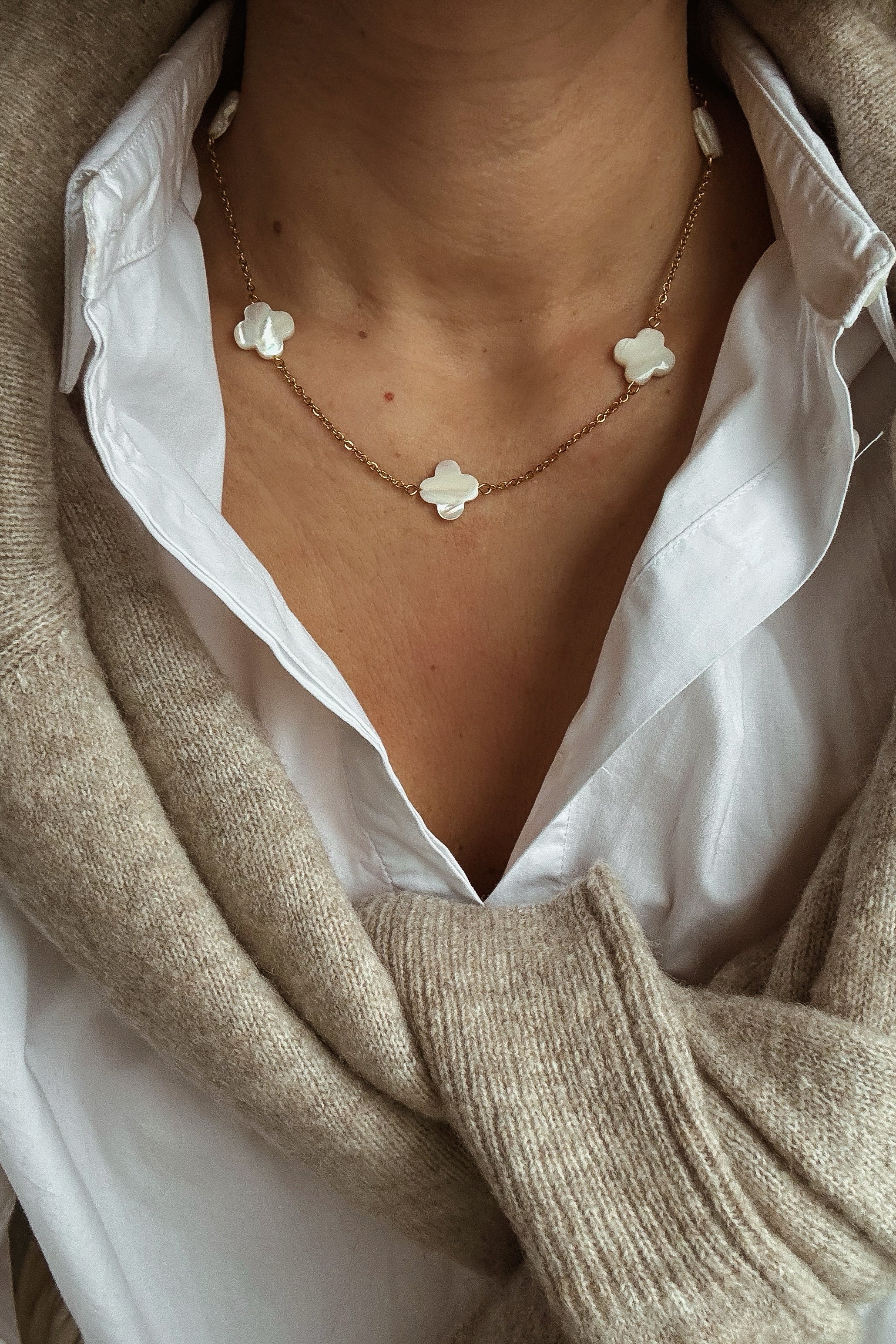 Abigail Multi Necklace - Boutique Minimaliste has waterproof, durable, elegant and vintage inspired jewelry