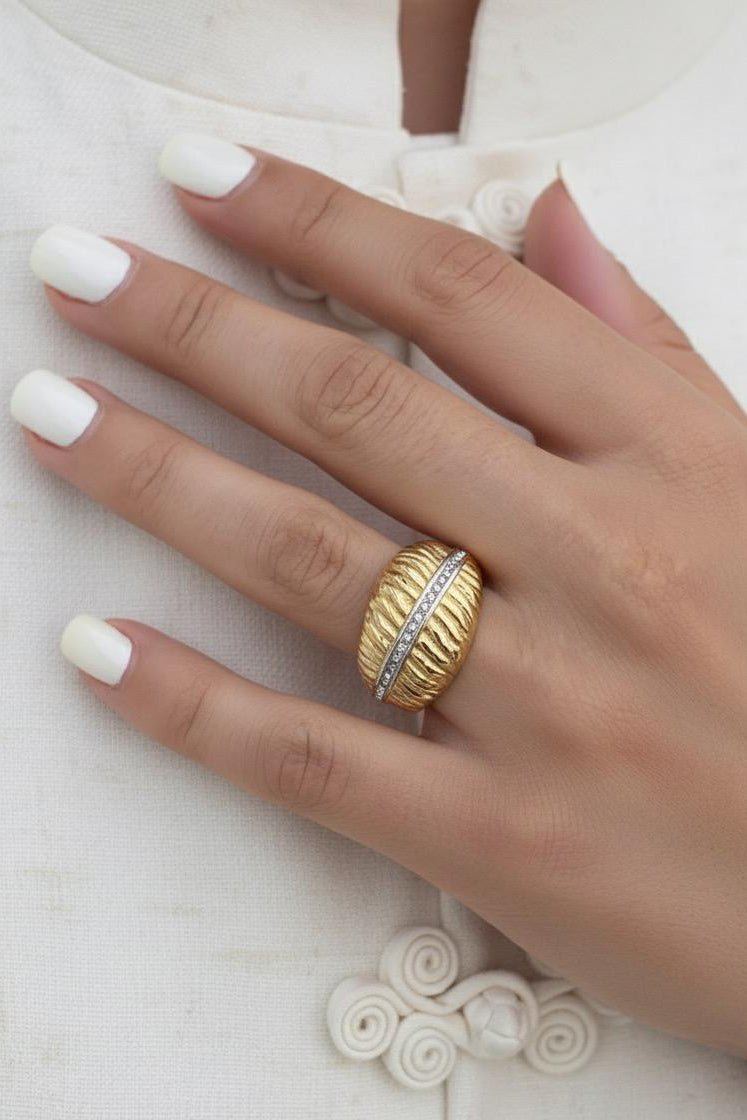 Adelise Ring - has waterproof, durable, elegant and vintage inspired jewelry