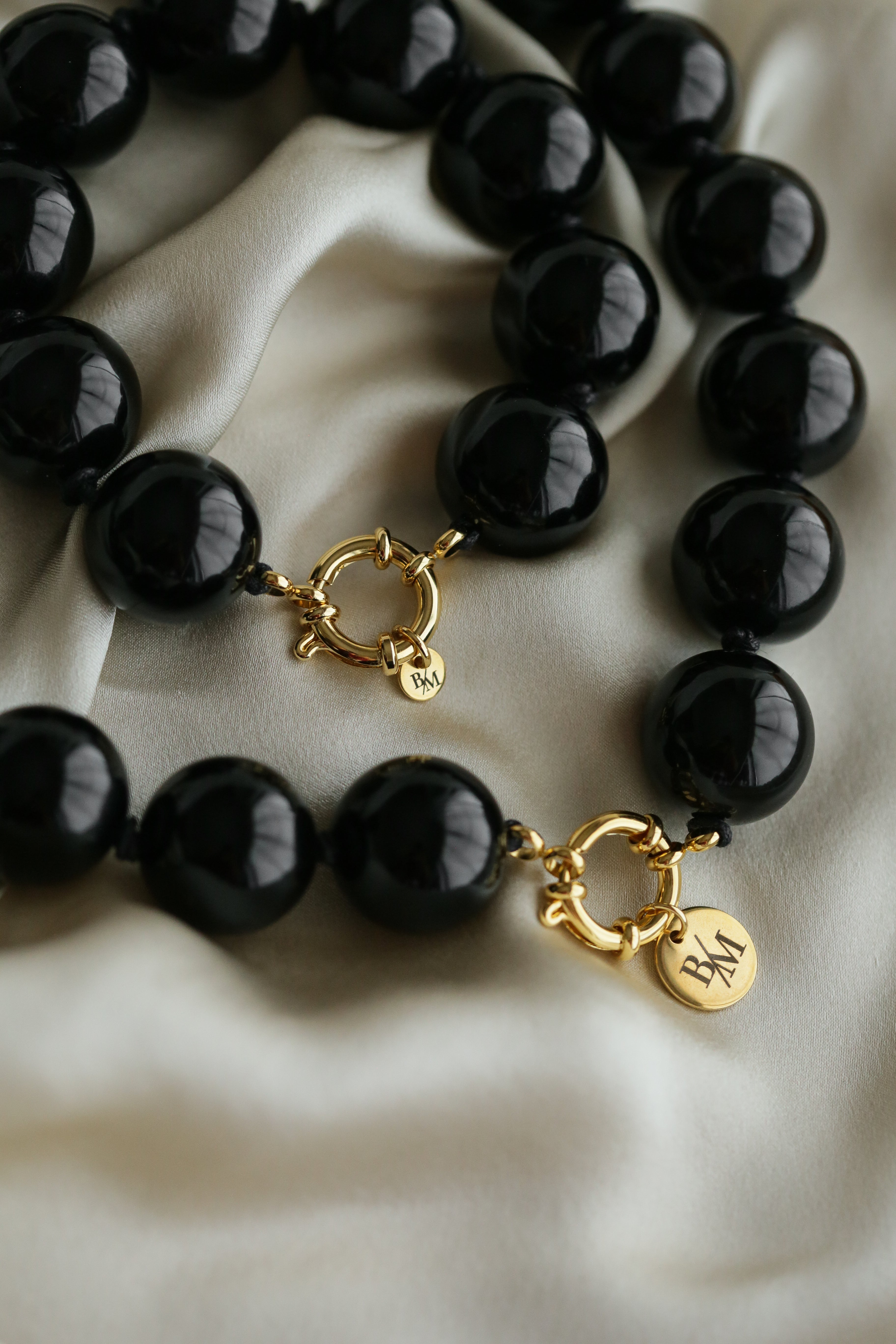 Amalfi Bracelet - Black - Boutique Minimaliste has waterproof, durable, elegant and vintage inspired jewelry