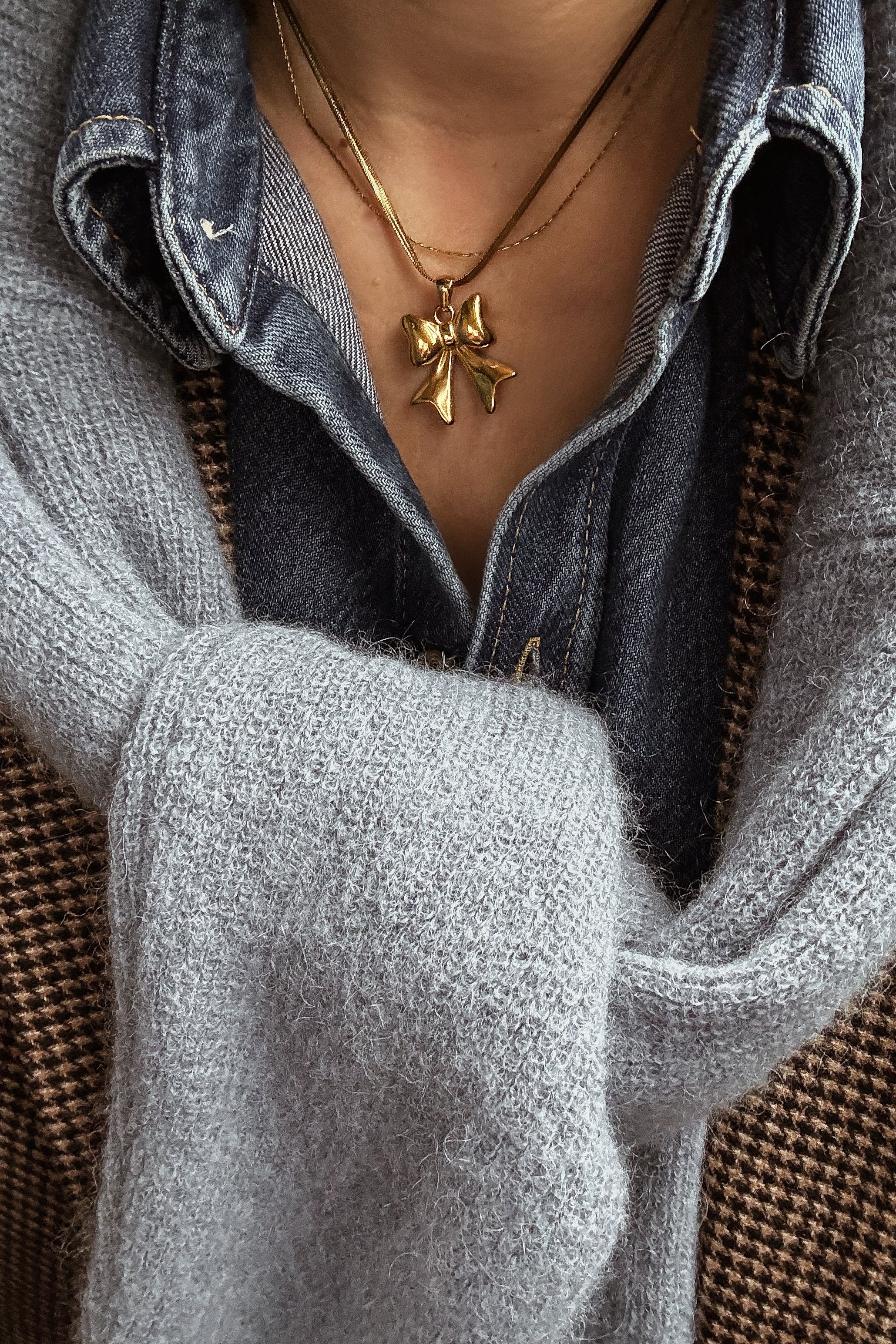 Angelina Necklace - Boutique Minimaliste has waterproof, durable, elegant and vintage inspired jewelry