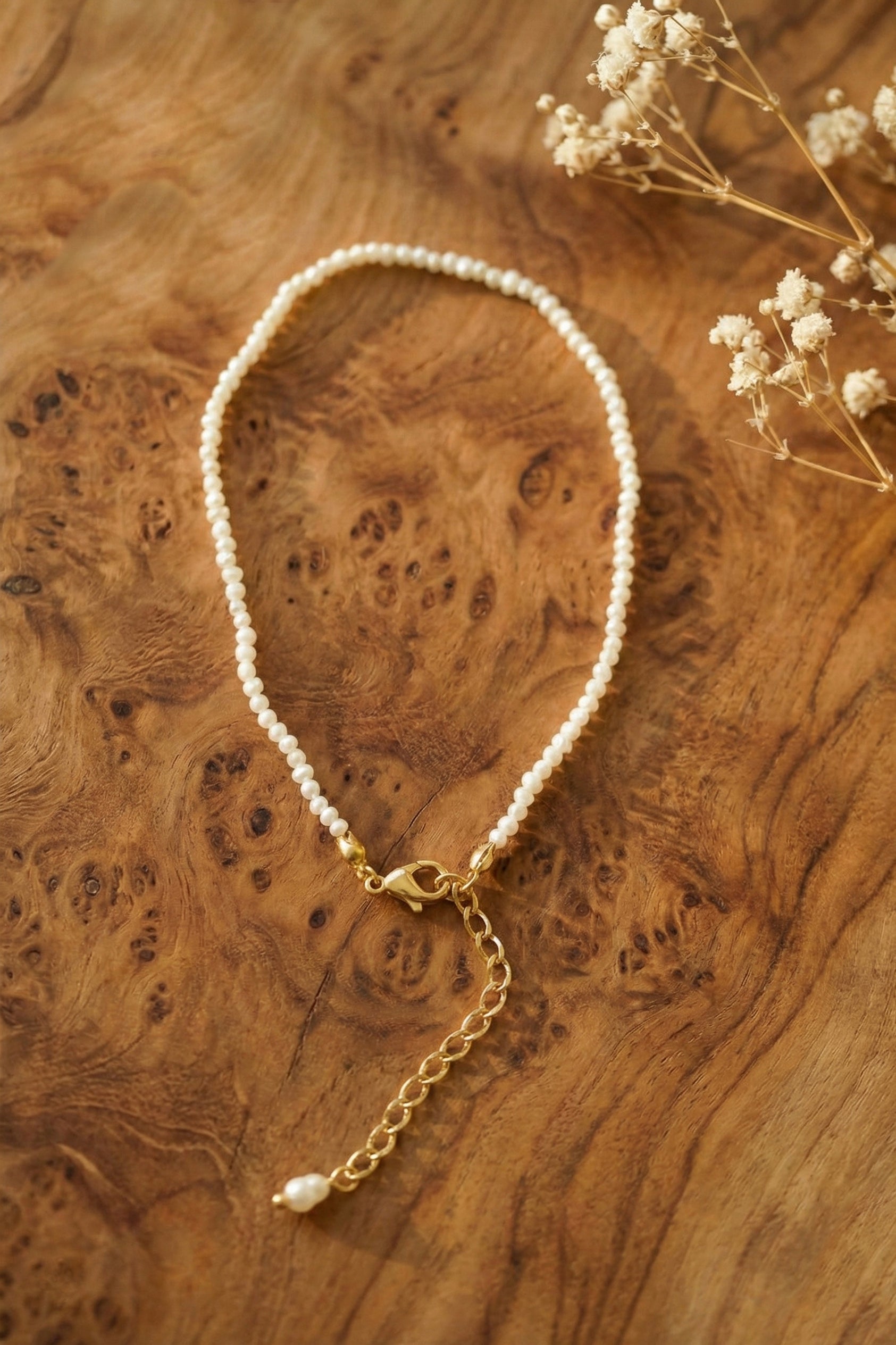 Anouk Anklet - has waterproof, durable, elegant and vintage inspired jewelry