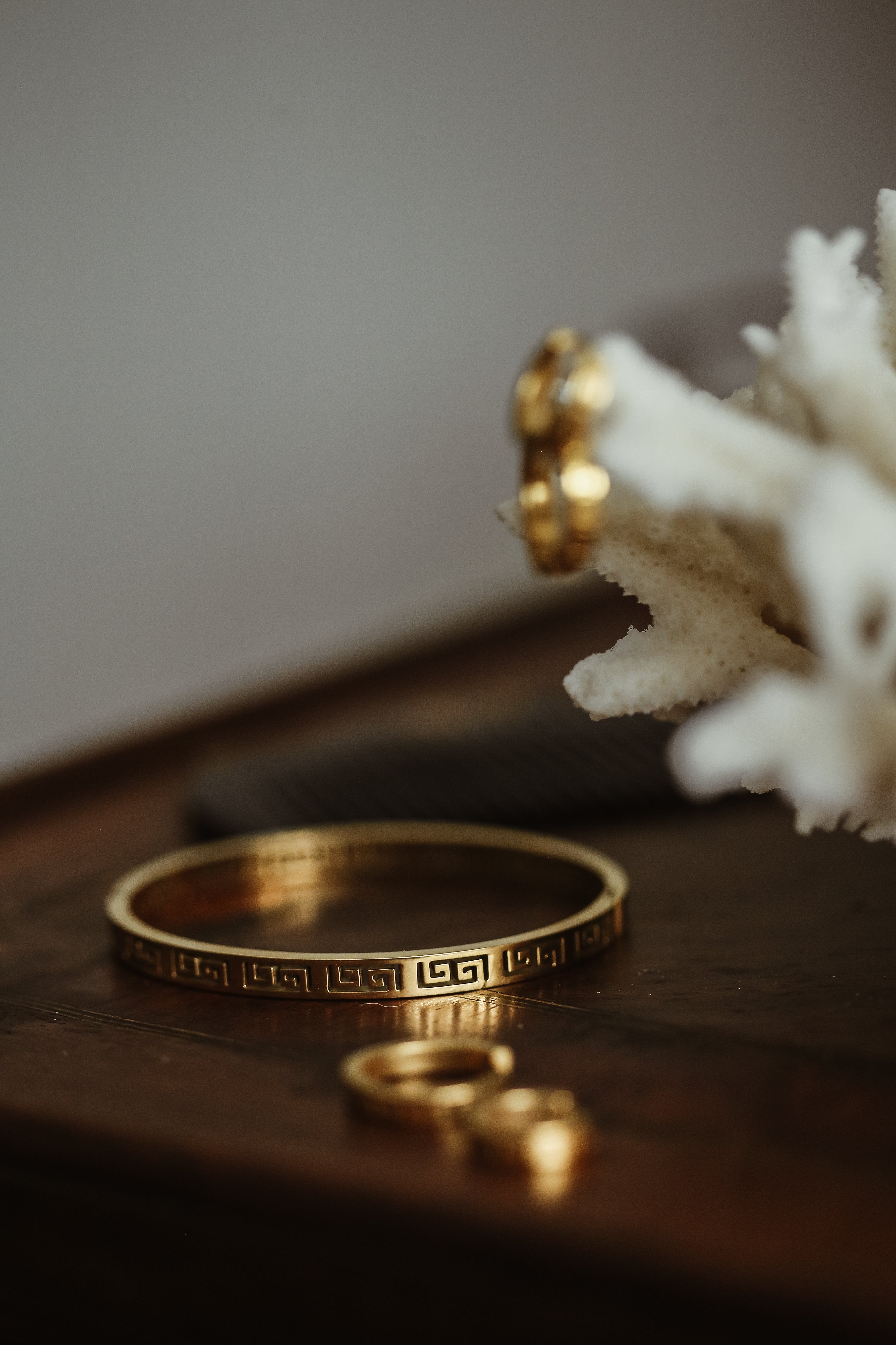 Athena Cuff - has waterproof, durable, elegant and vintage inspired jewelry