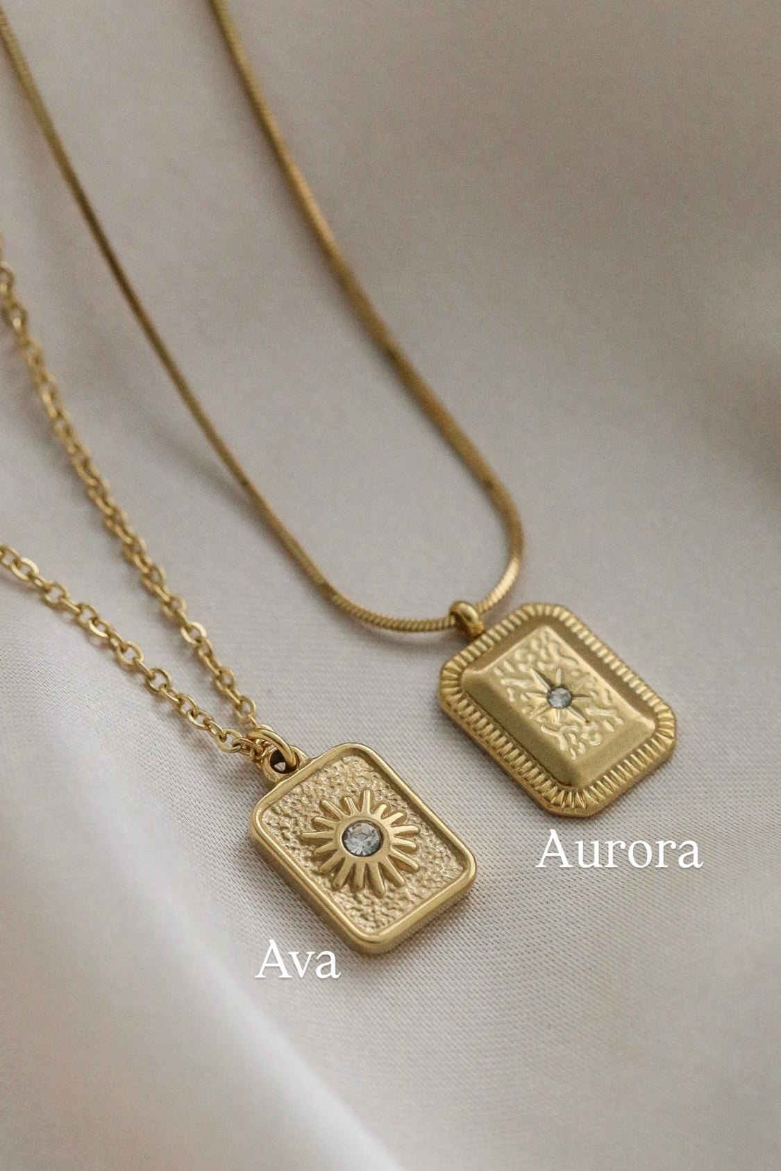 Ava Necklace - has waterproof, durable, elegant and vintage inspired jewelry