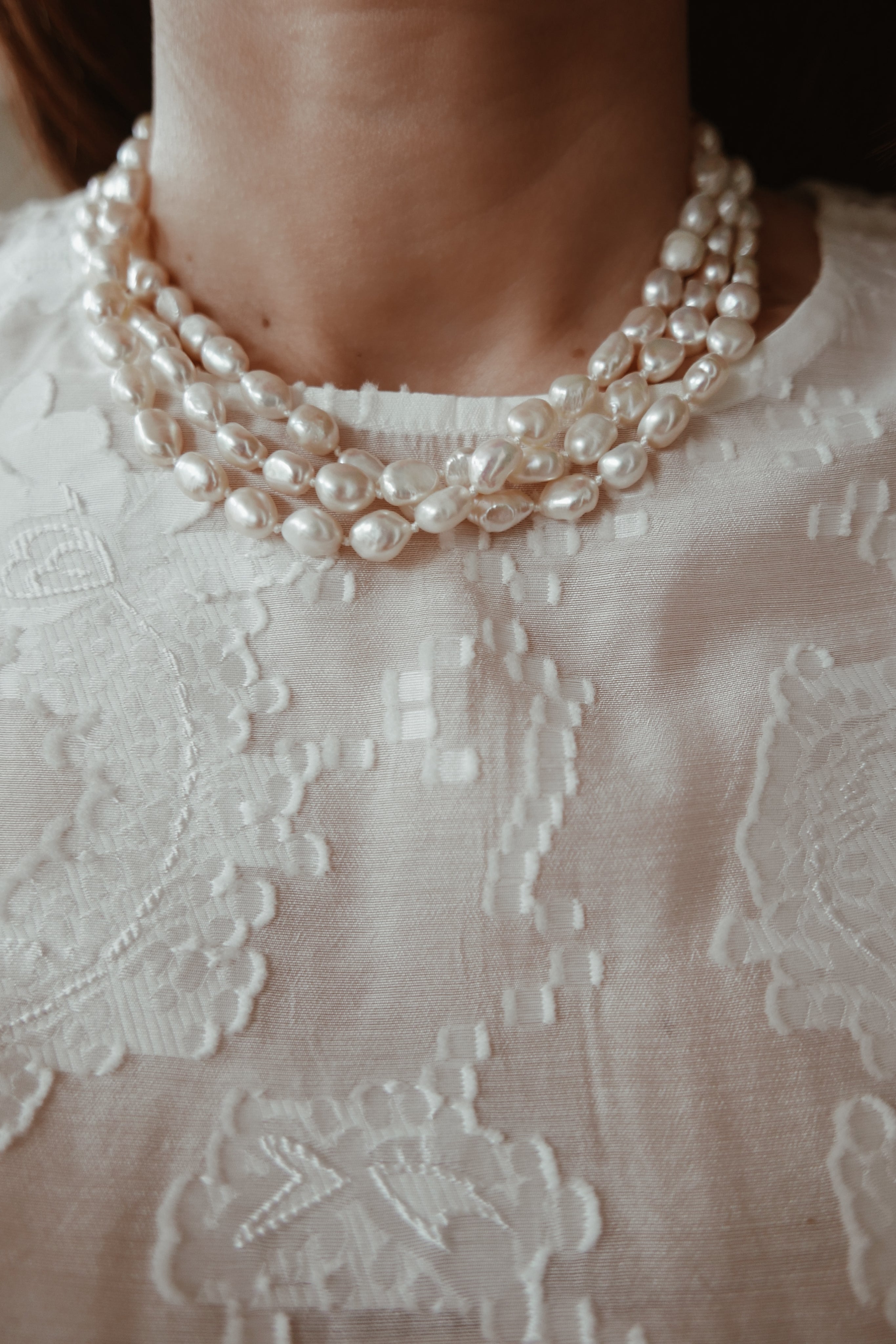 Barbara (Vintage) Necklace - Boutique Minimaliste has waterproof, durable, elegant and vintage inspired jewelry