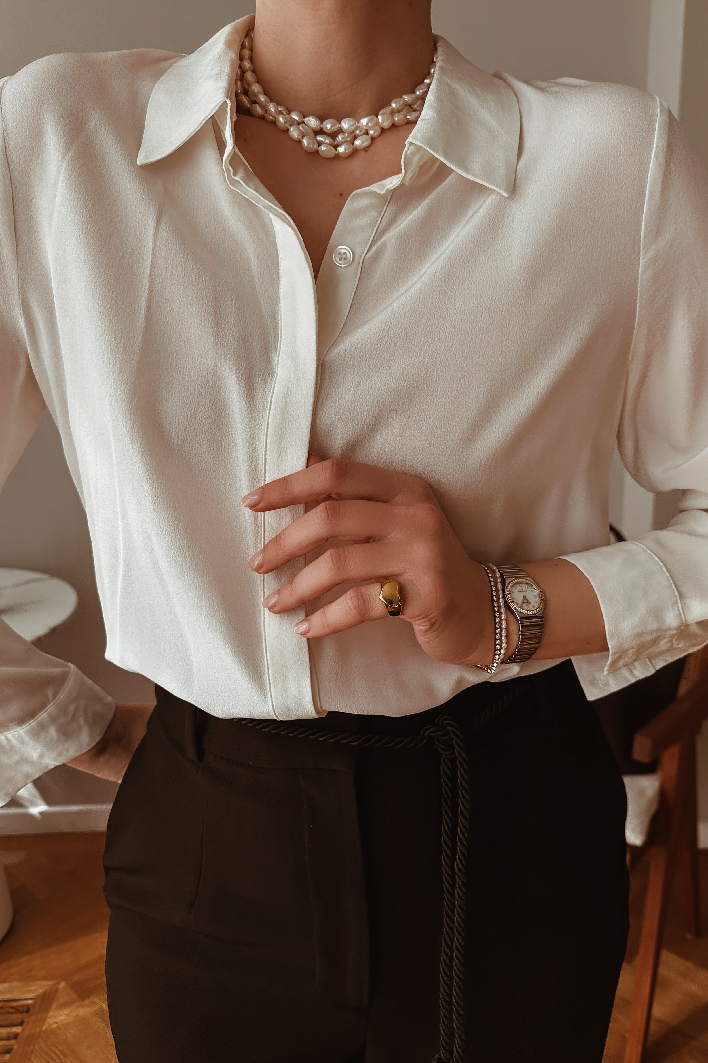 Barbara (Vintage) Necklace - Boutique Minimaliste has waterproof, durable, elegant and vintage inspired jewelry