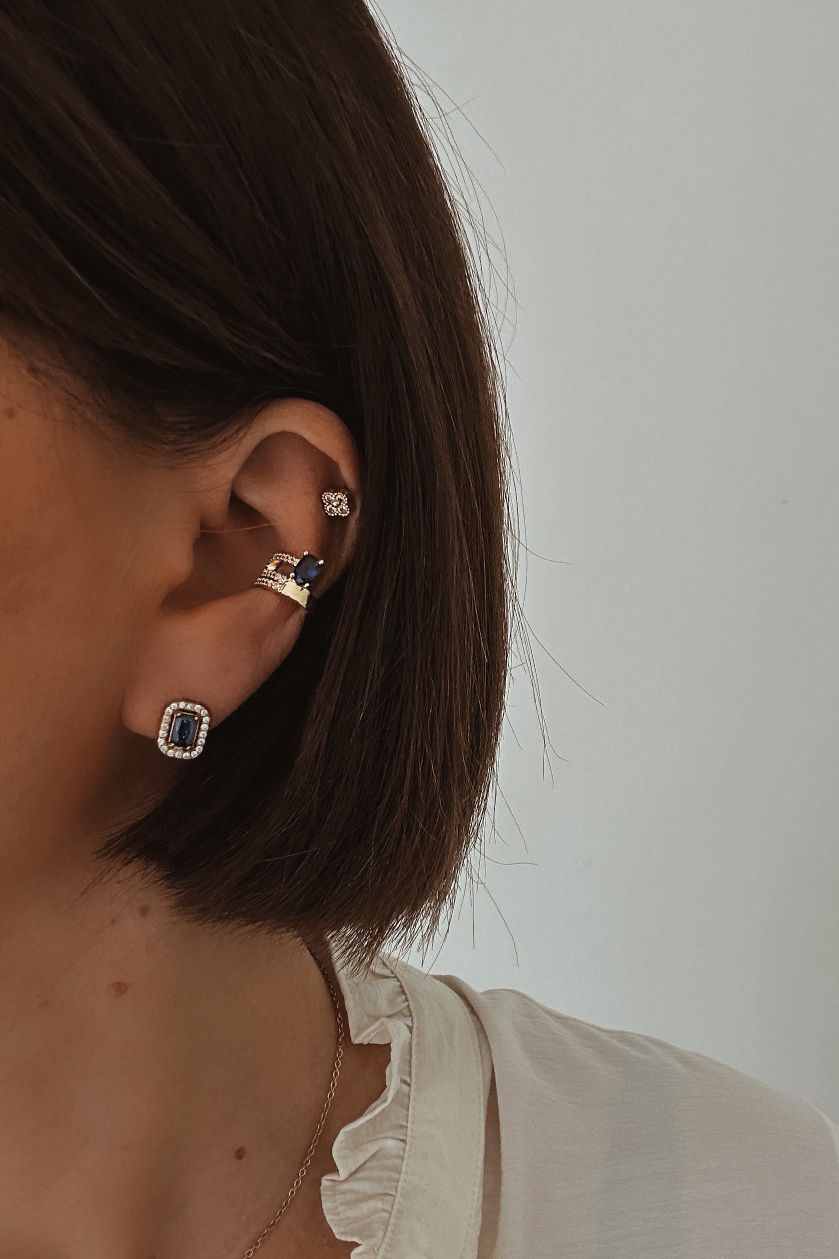 Belgravia Ear Cuff - Boutique Minimaliste has waterproof, durable, elegant and vintage inspired jewelry