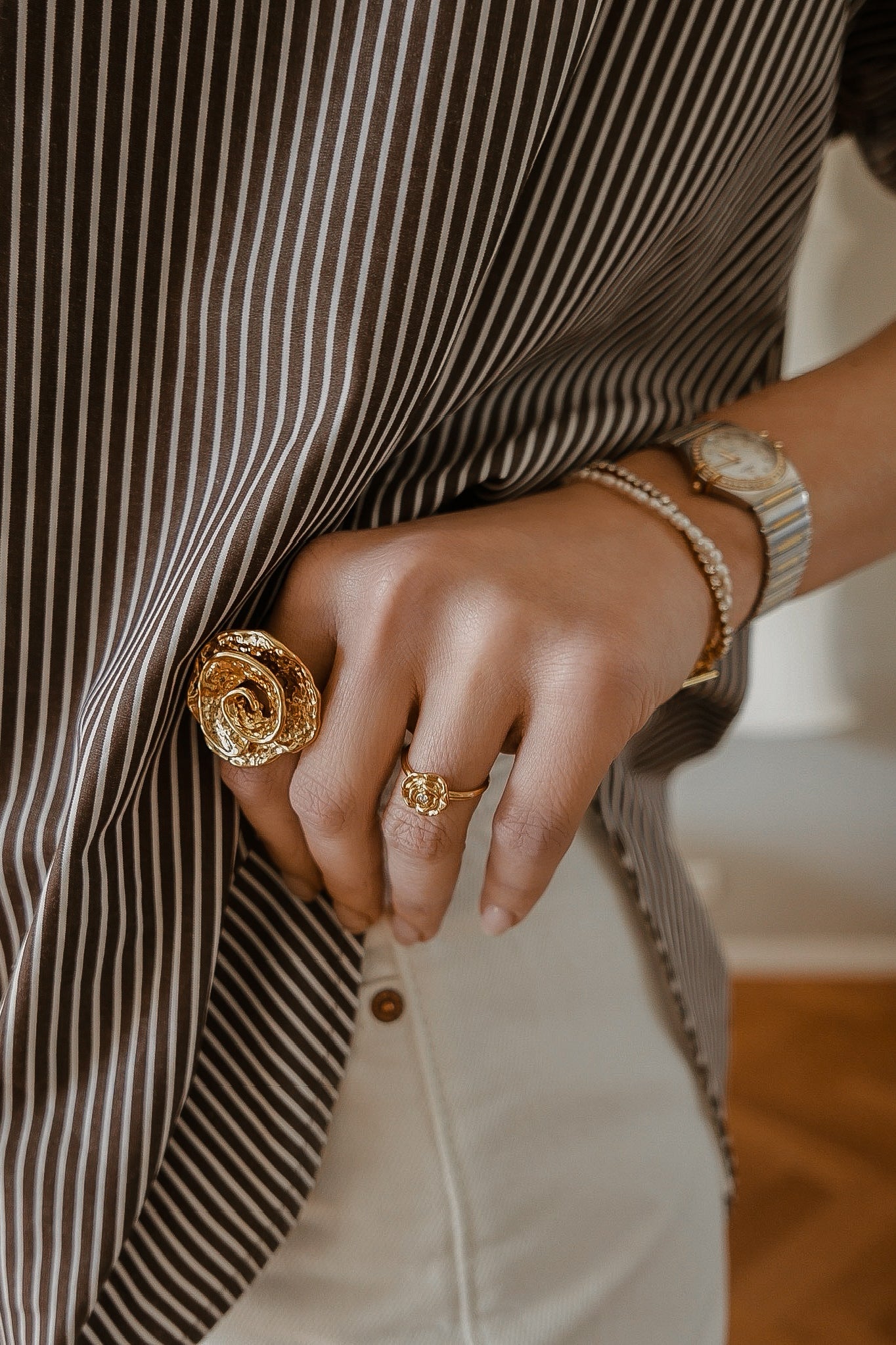 Beth Ring - Boutique Minimaliste has waterproof, durable, elegant and vintage inspired jewelry