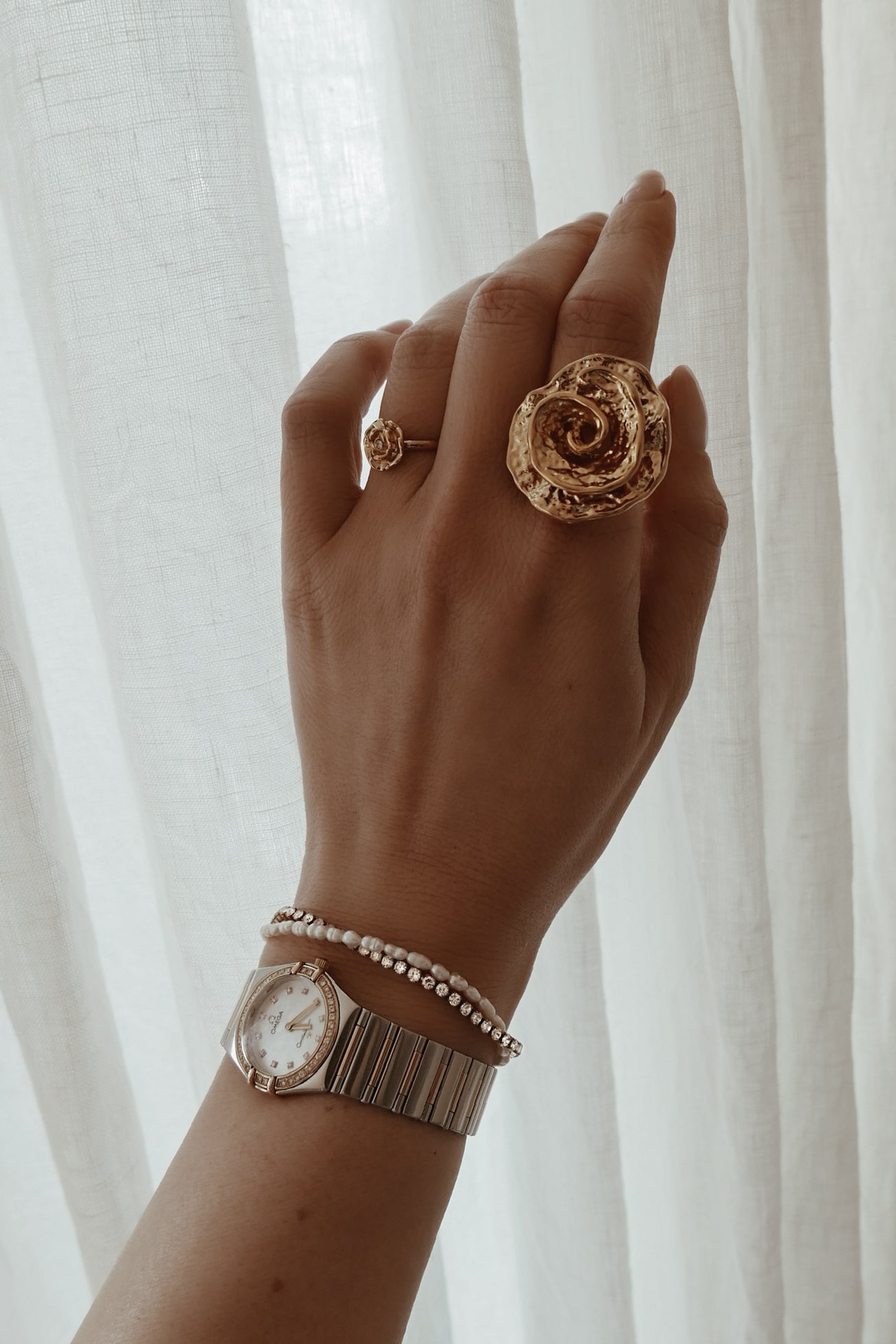 Beth Statement Ring - Boutique Minimaliste has waterproof, durable, elegant and vintage inspired jewelry
