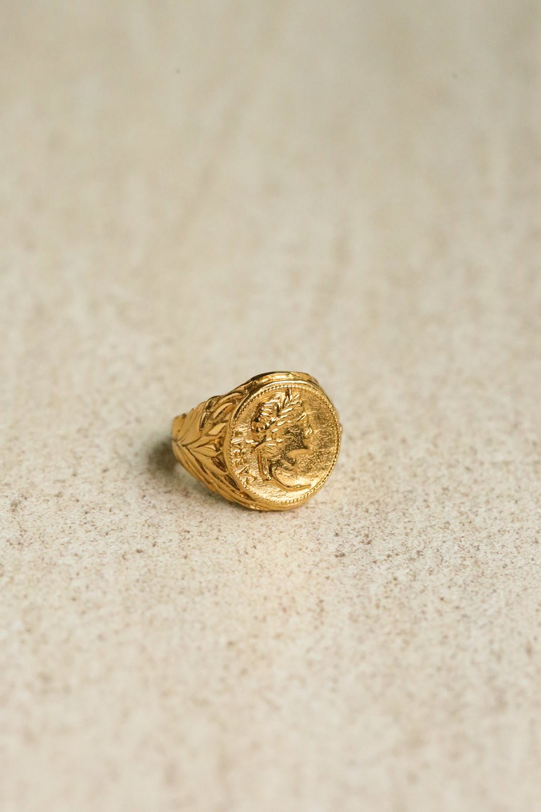 Caesar Ring - has waterproof, durable, elegant and vintage inspired jewelry