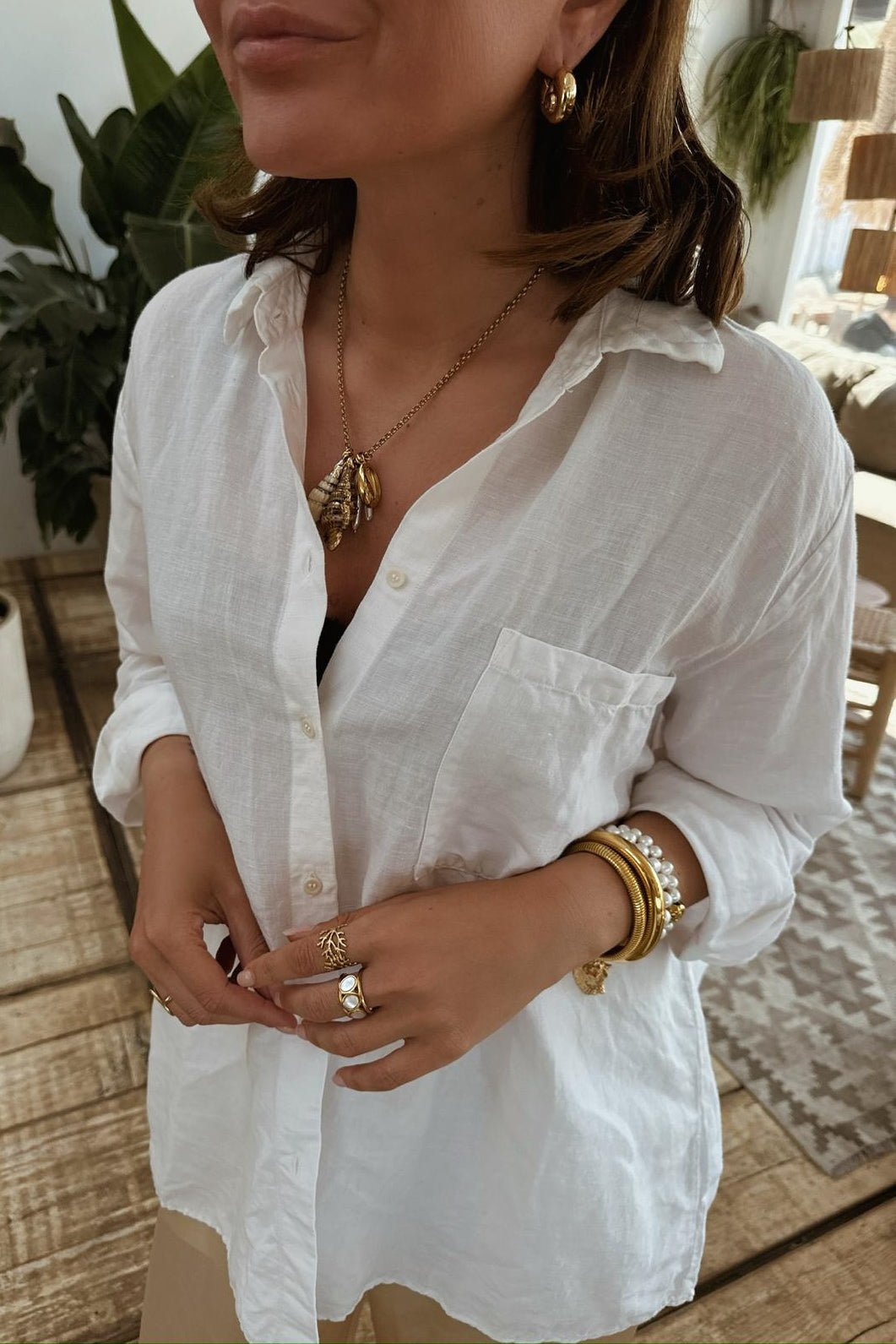 Camila Hoops - has waterproof, durable, elegant and vintage inspired jewelry