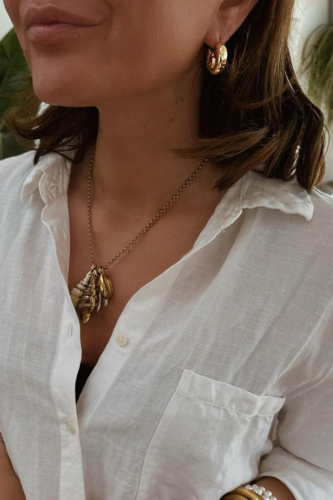 Camila Hoops - has waterproof, durable, elegant and vintage inspired jewelry