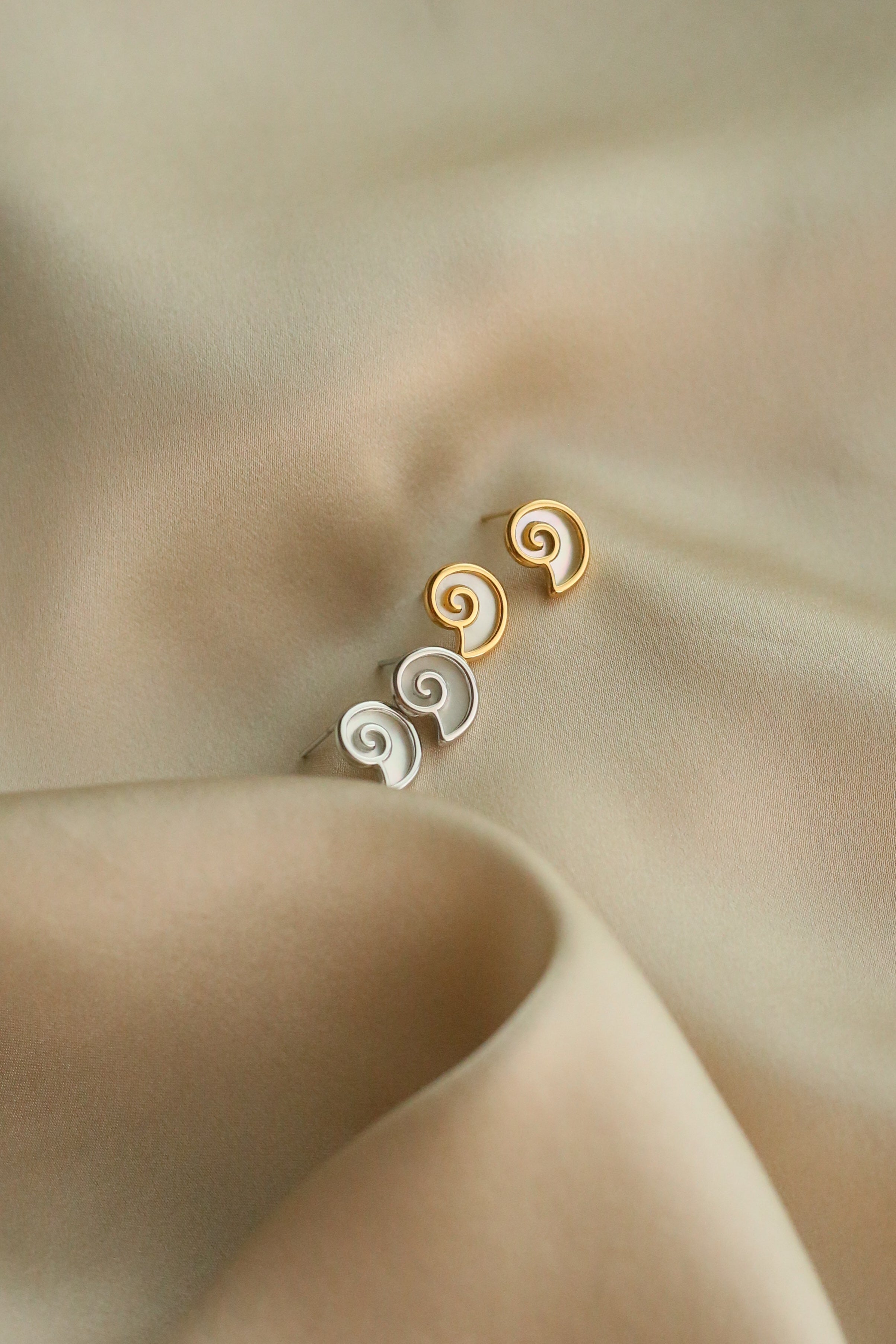 Carmen Studs - has waterproof, durable, elegant and vintage inspired jewelry