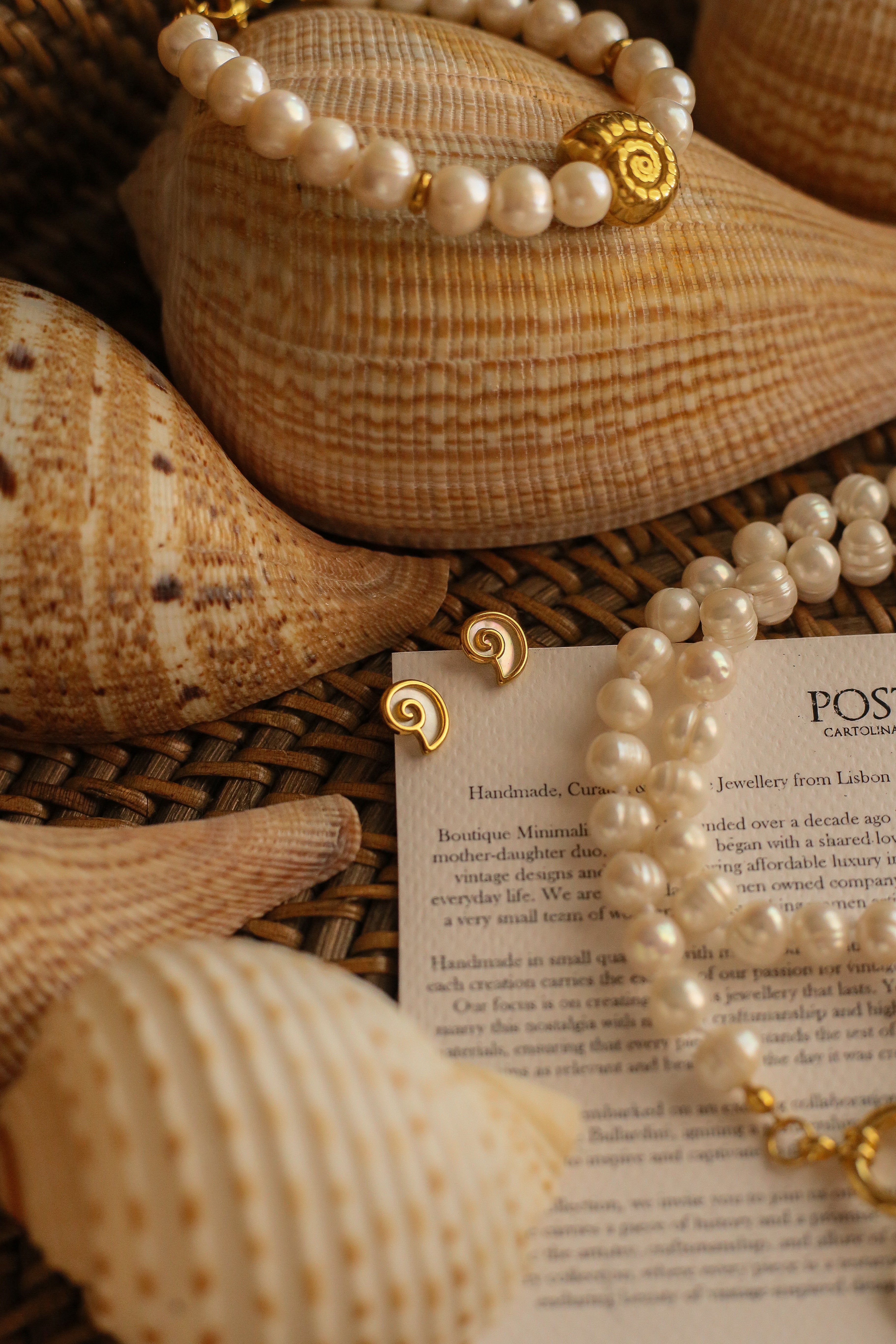 Carmen Studs - has waterproof, durable, elegant and vintage inspired jewelry