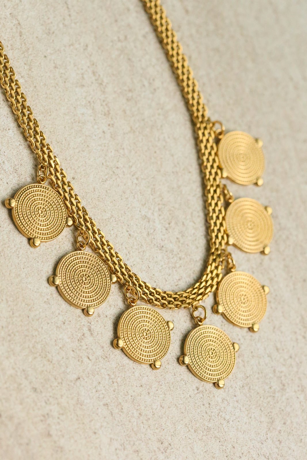 Cassia Necklace - has waterproof, durable, elegant and vintage inspired jewelry