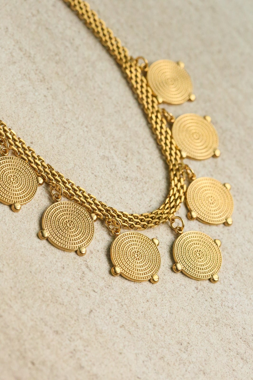 Cassia Necklace - has waterproof, durable, elegant and vintage inspired jewelry