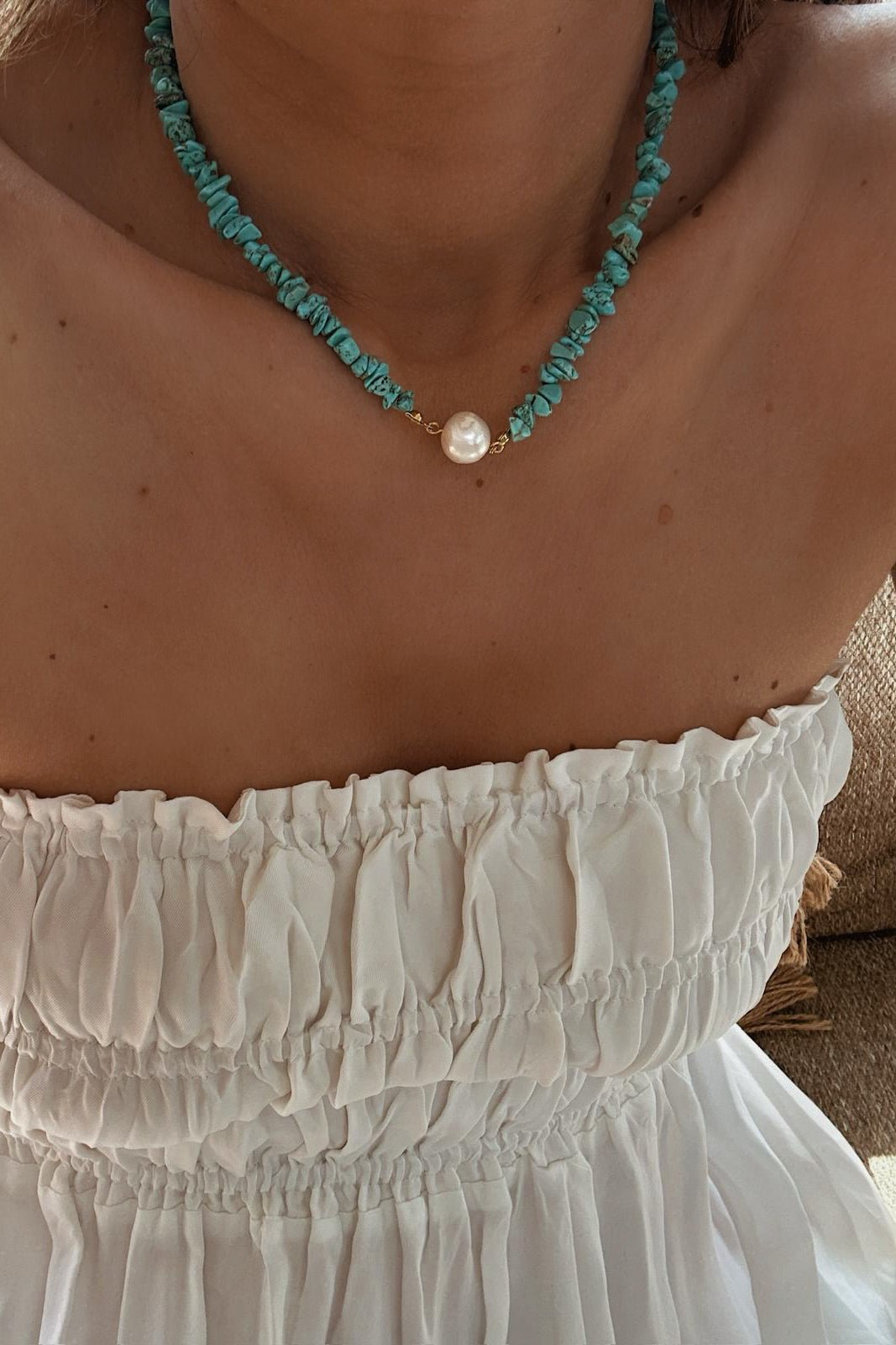 Charlotte Necklace - has waterproof, durable, elegant and vintage inspired jewelry