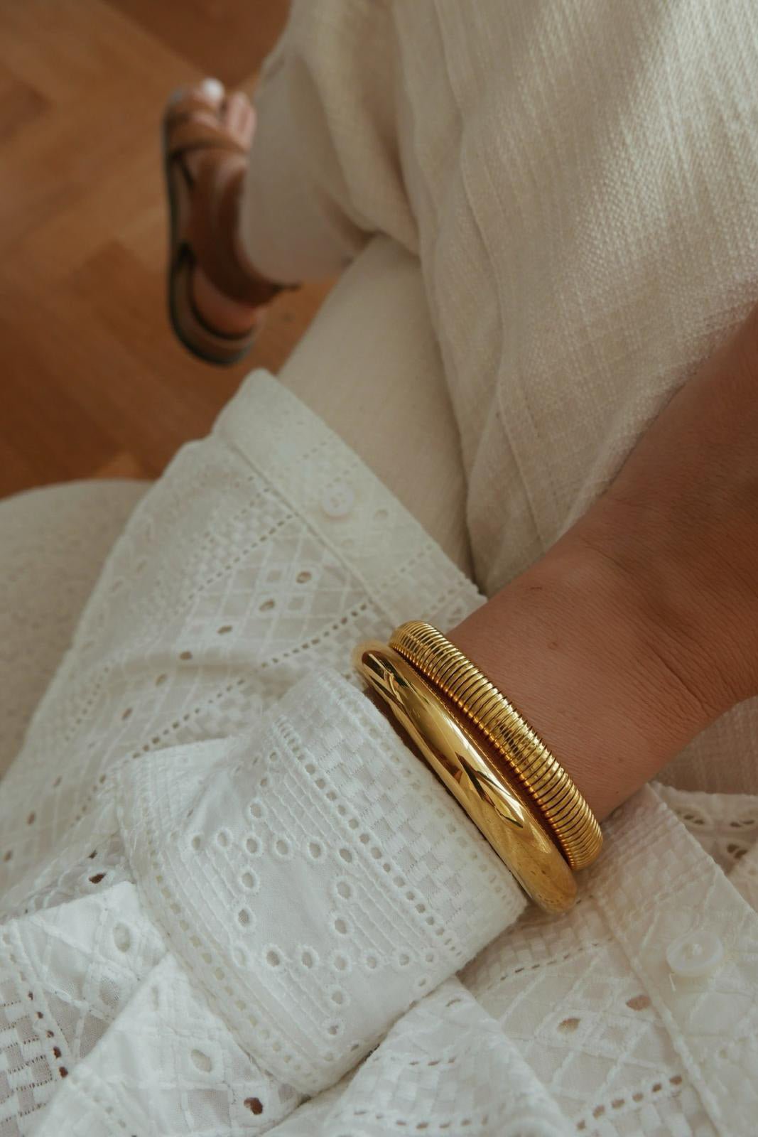 Cindy Cuff - has waterproof, durable, elegant and vintage inspired jewelry