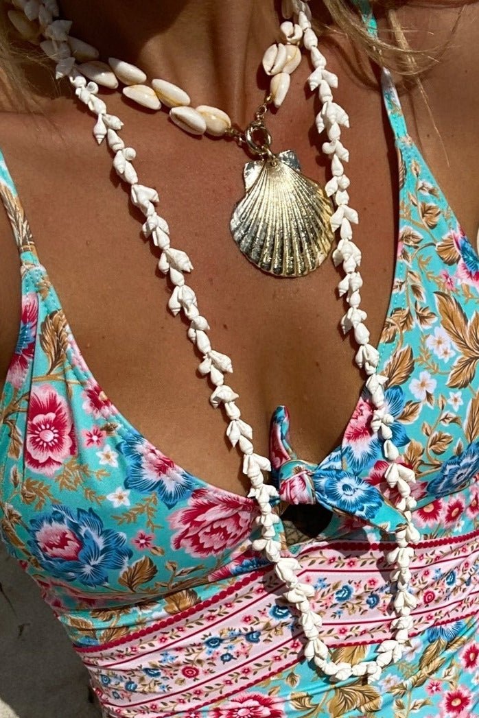 Coquillage Necklace - has waterproof, durable, elegant and vintage inspired jewelry