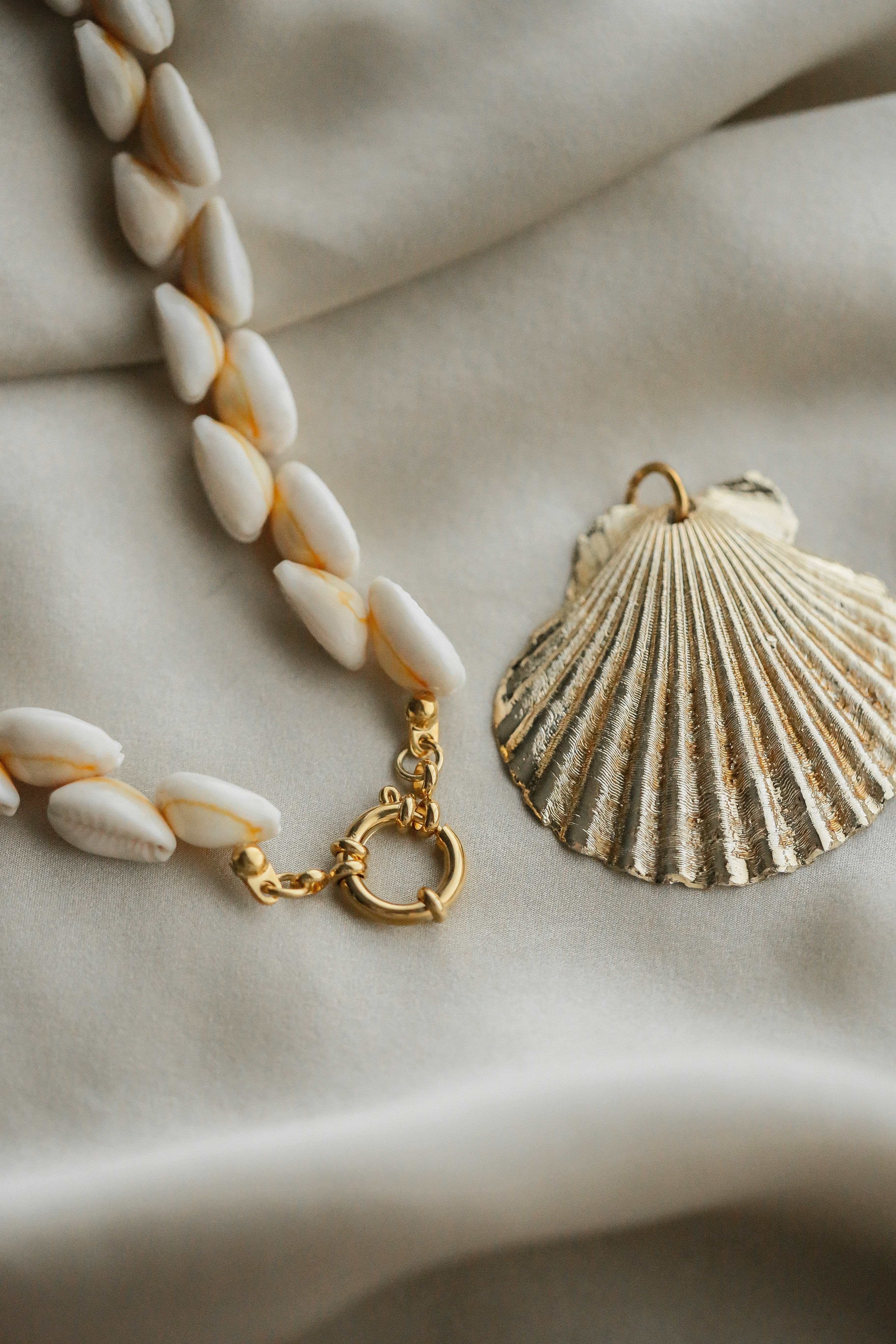 Coquillage Necklace - has waterproof, durable, elegant and vintage inspired jewelry