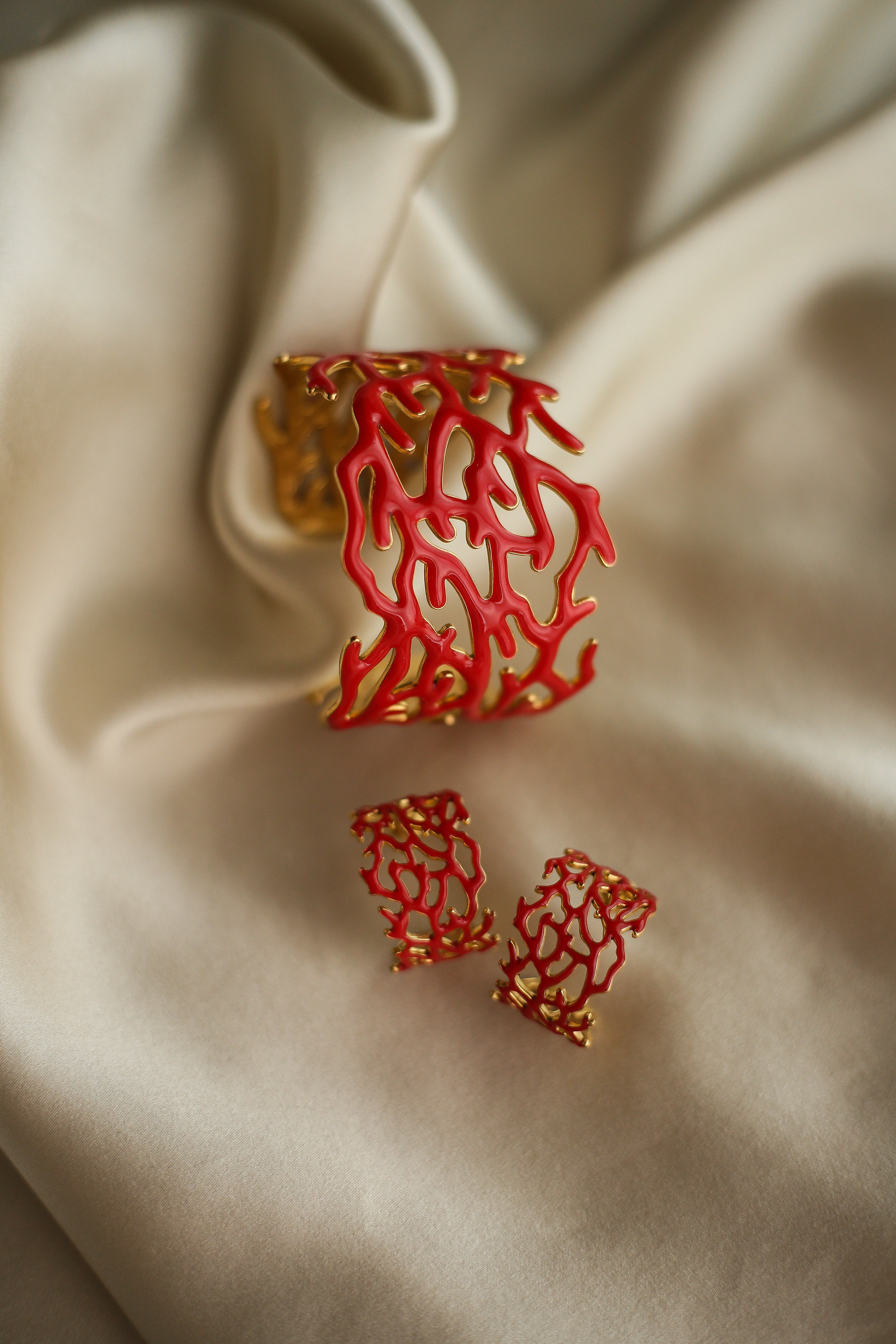 Coralie Cuff - has waterproof, durable, elegant and vintage inspired jewelry