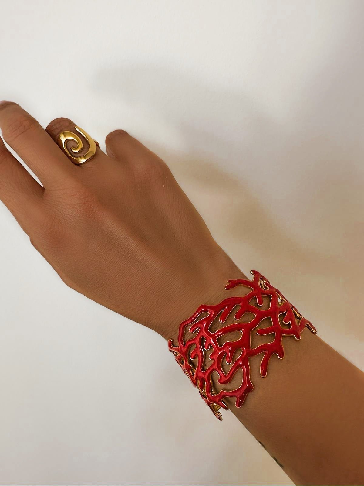 Coralie Cuff - has waterproof, durable, elegant and vintage inspired jewelry