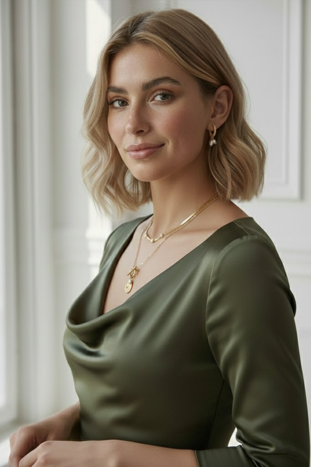 Eleanor Necklace - has waterproof, durable, elegant and vintage inspired jewelry