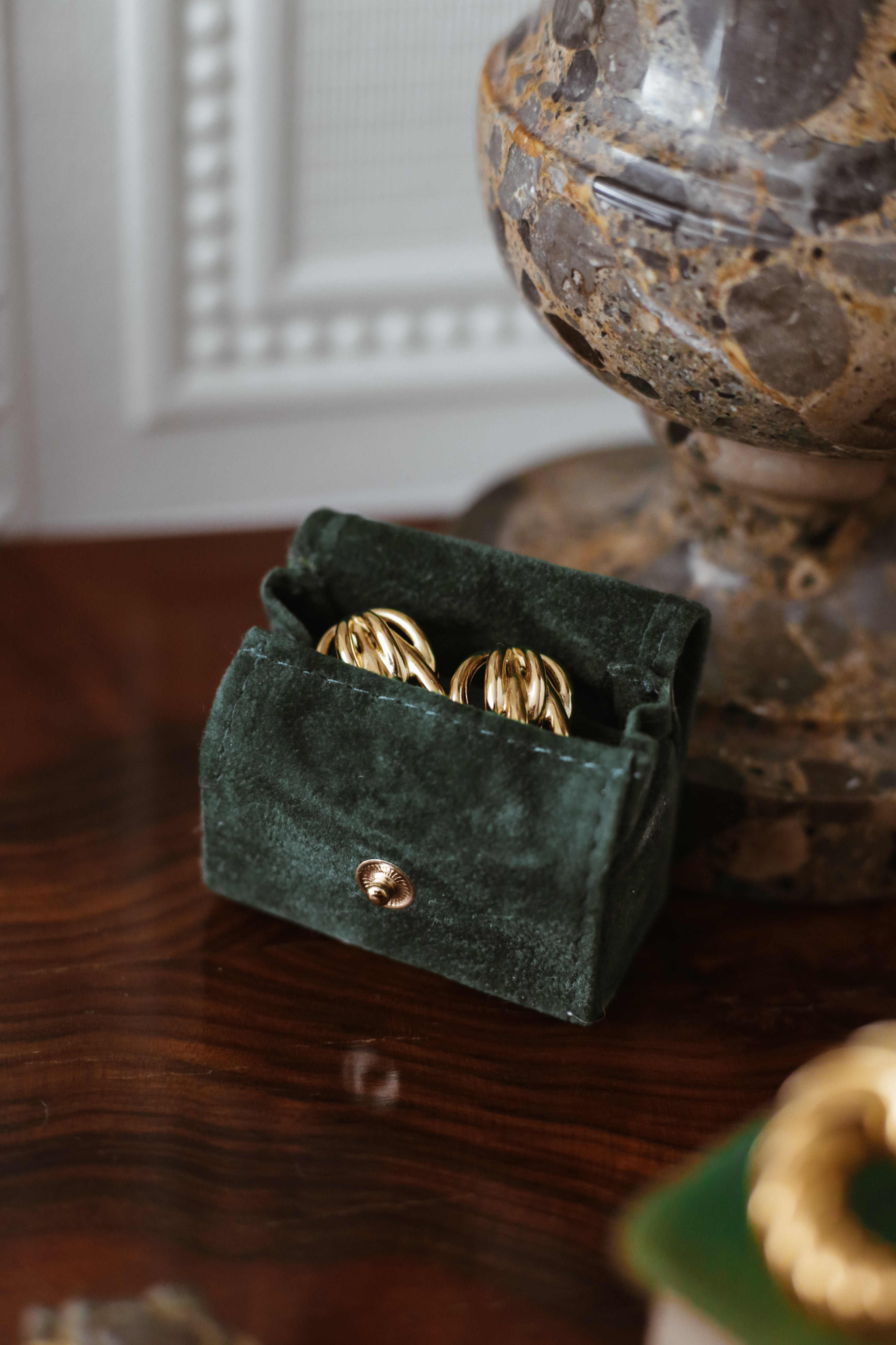 Entangled Statement Earrings - Boutique Minimaliste has waterproof, durable, elegant and vintage inspired jewelry